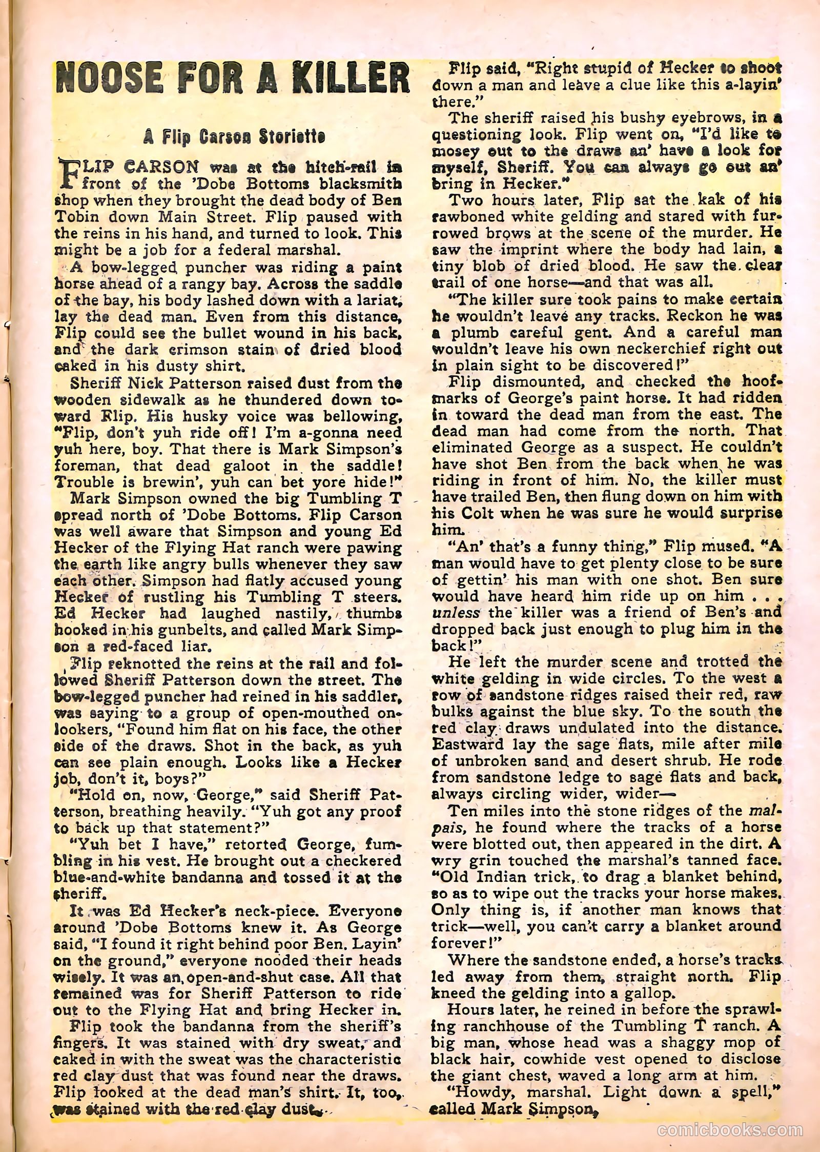 Tim Holt #4 (1949) — page 25 of 36