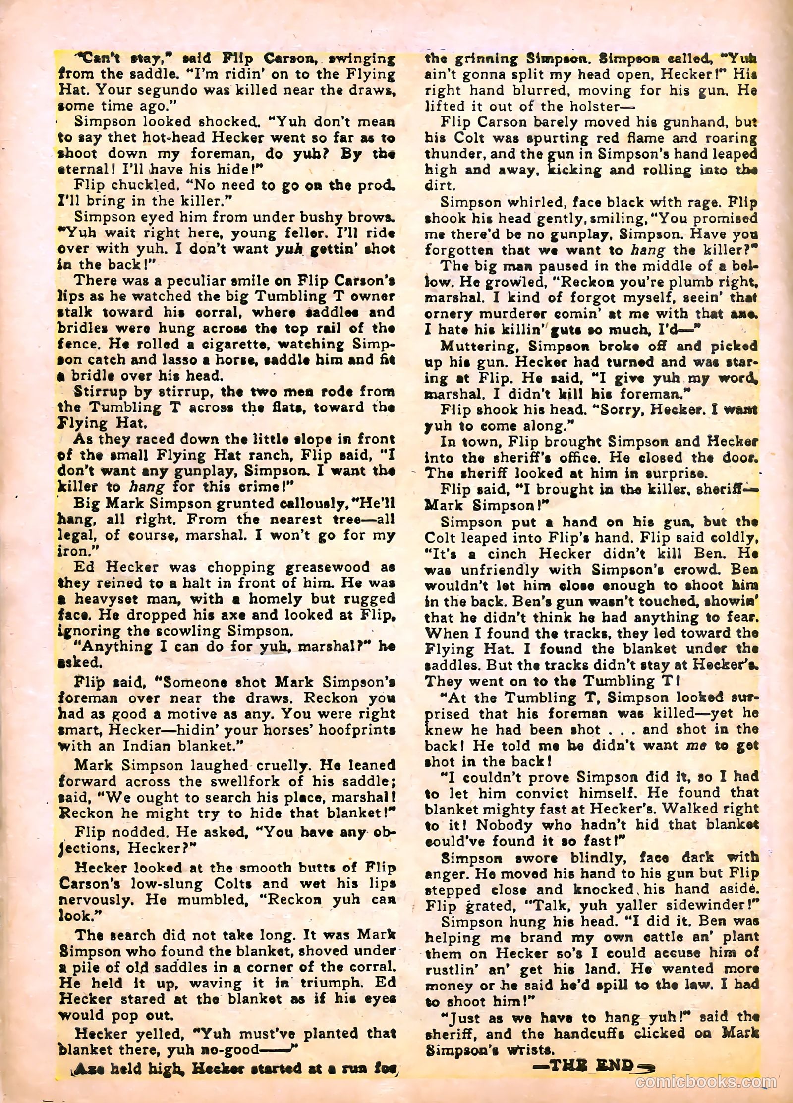 Tim Holt #4 (1949) — page 26 of 36