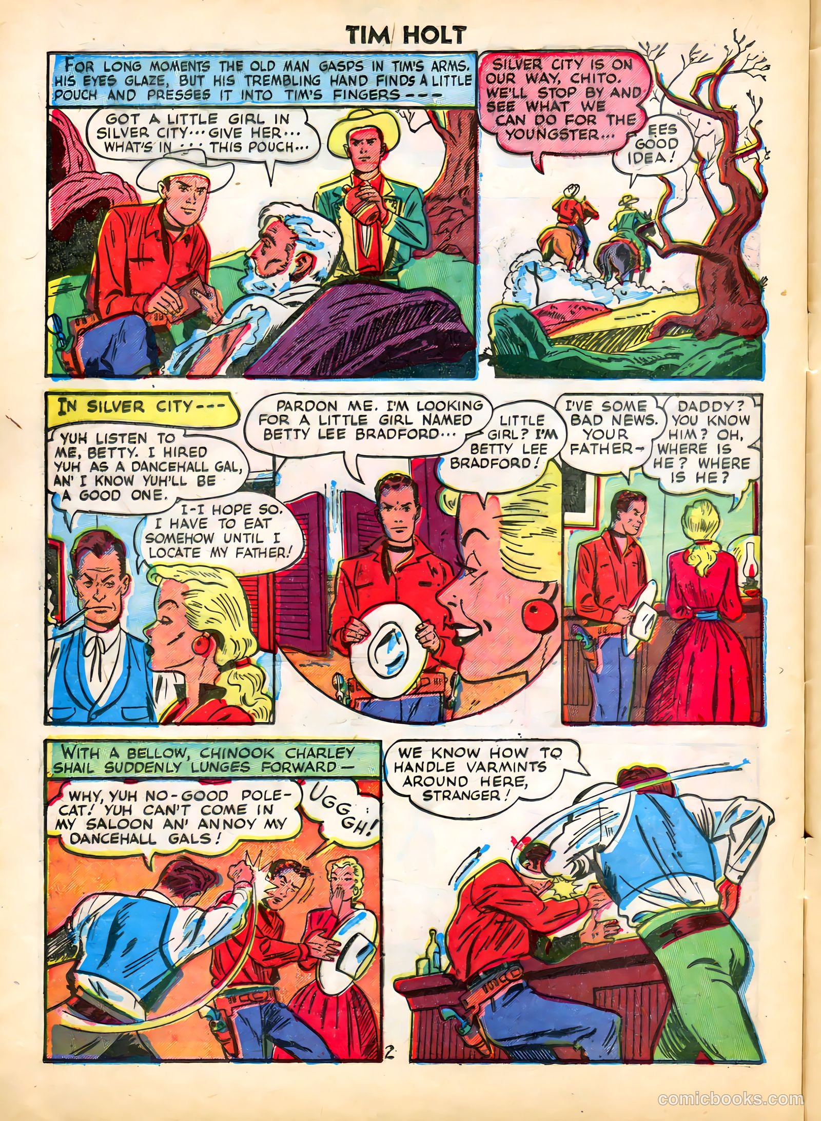 Tim Holt #4 (1949) — page 28 of 36