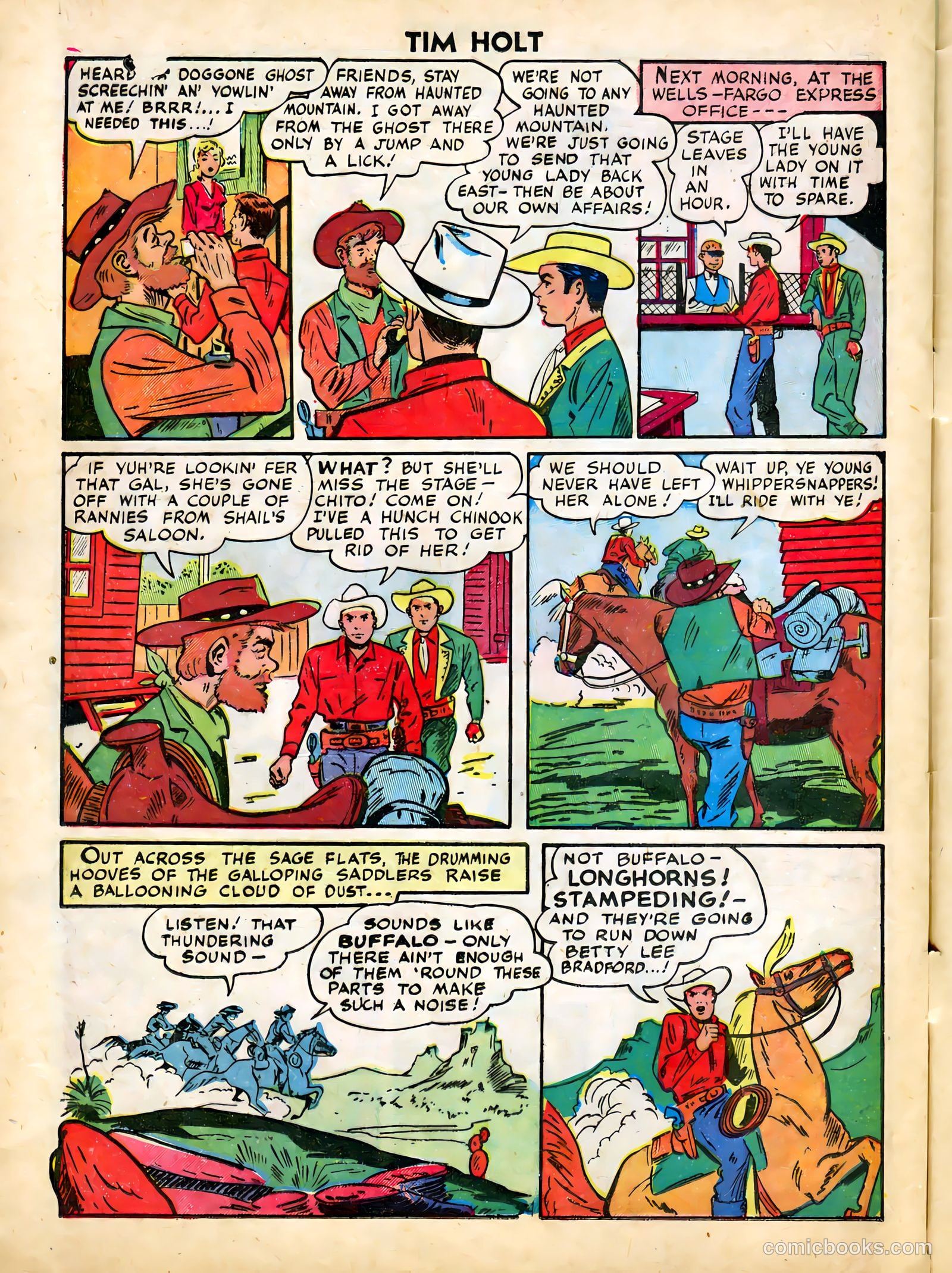 Tim Holt #4 (1949) — page 30 of 36