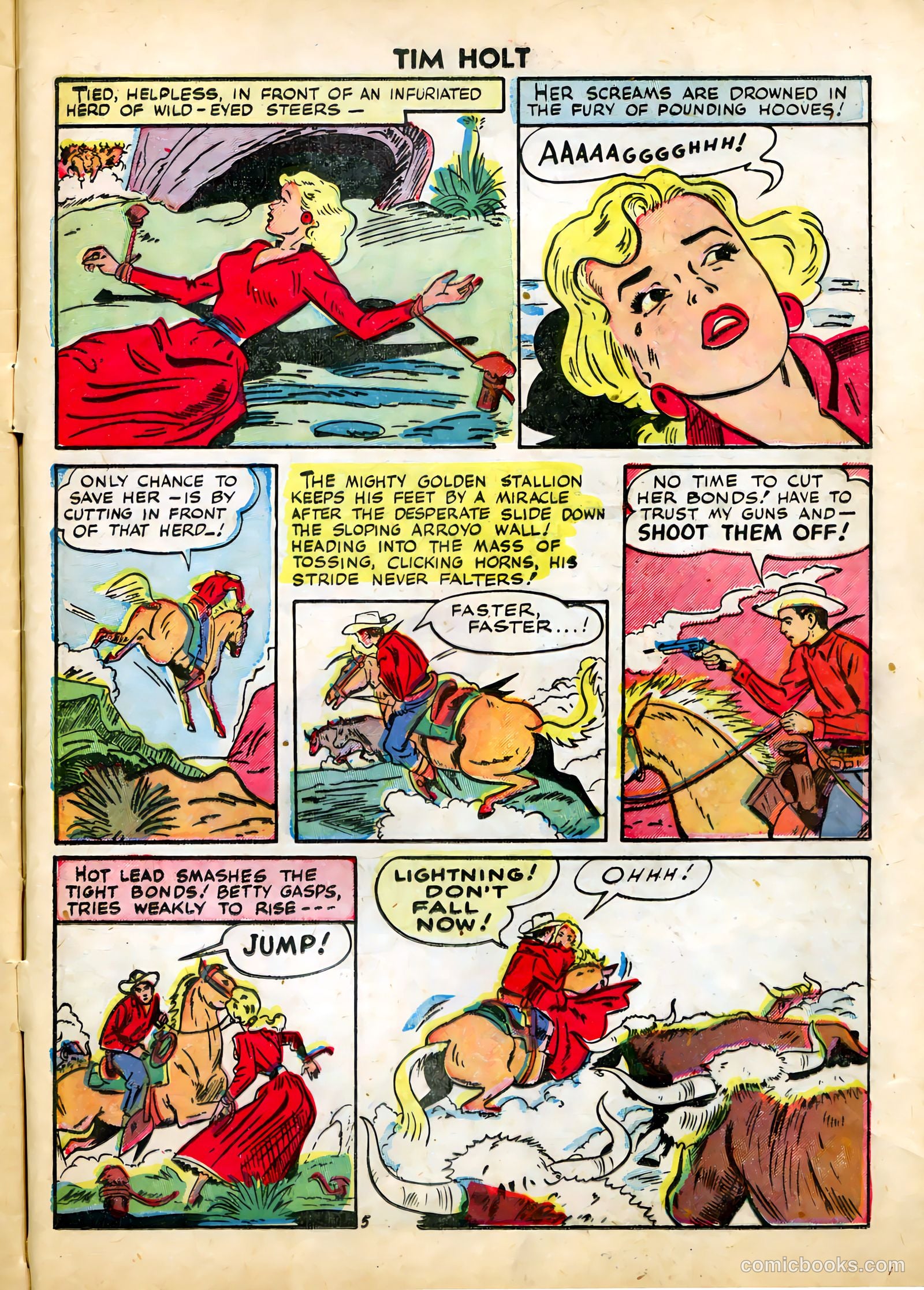Tim Holt #4 (1949) — page 31 of 36