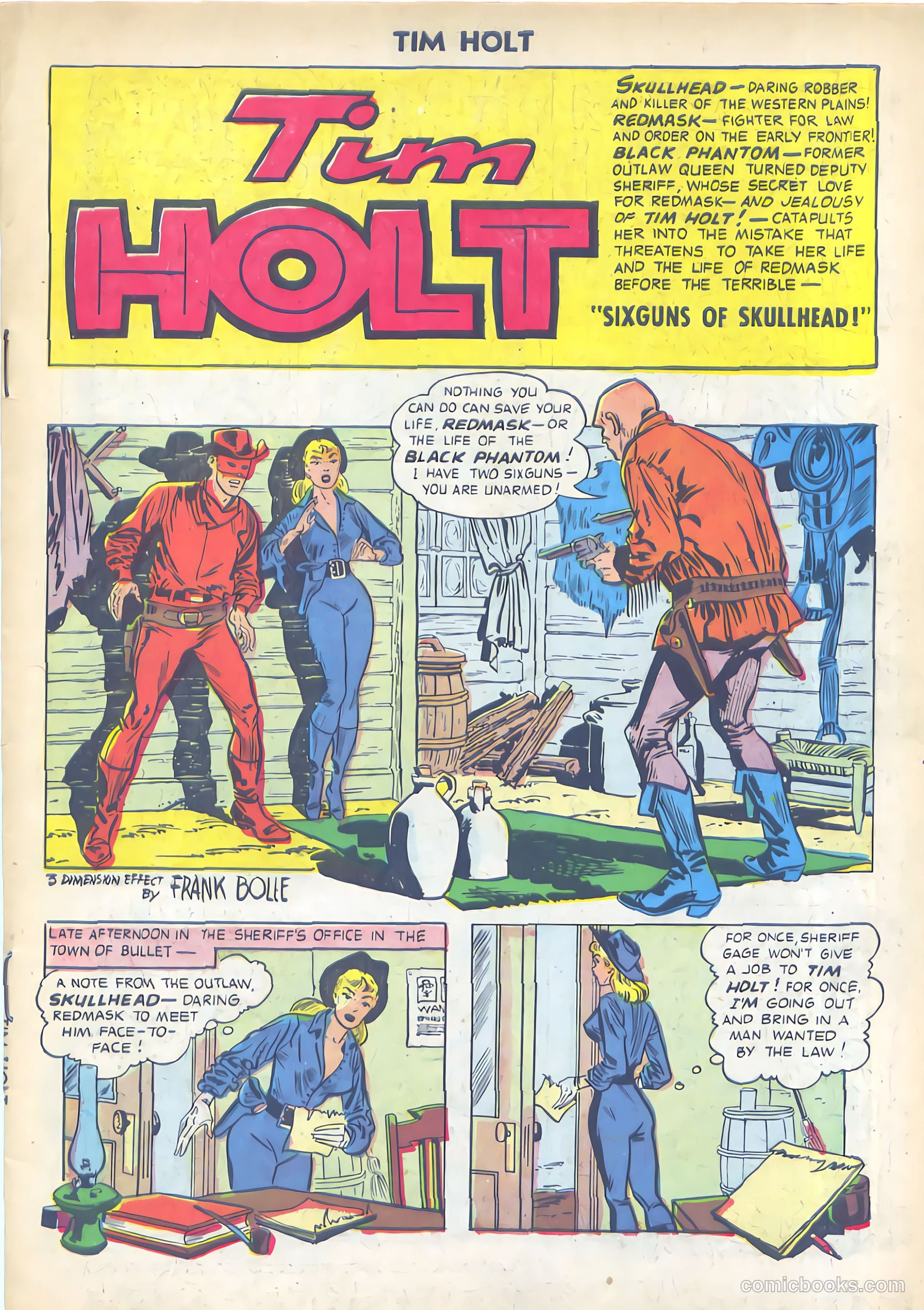 Tim Holt #40 (1954) — page 3 of 36