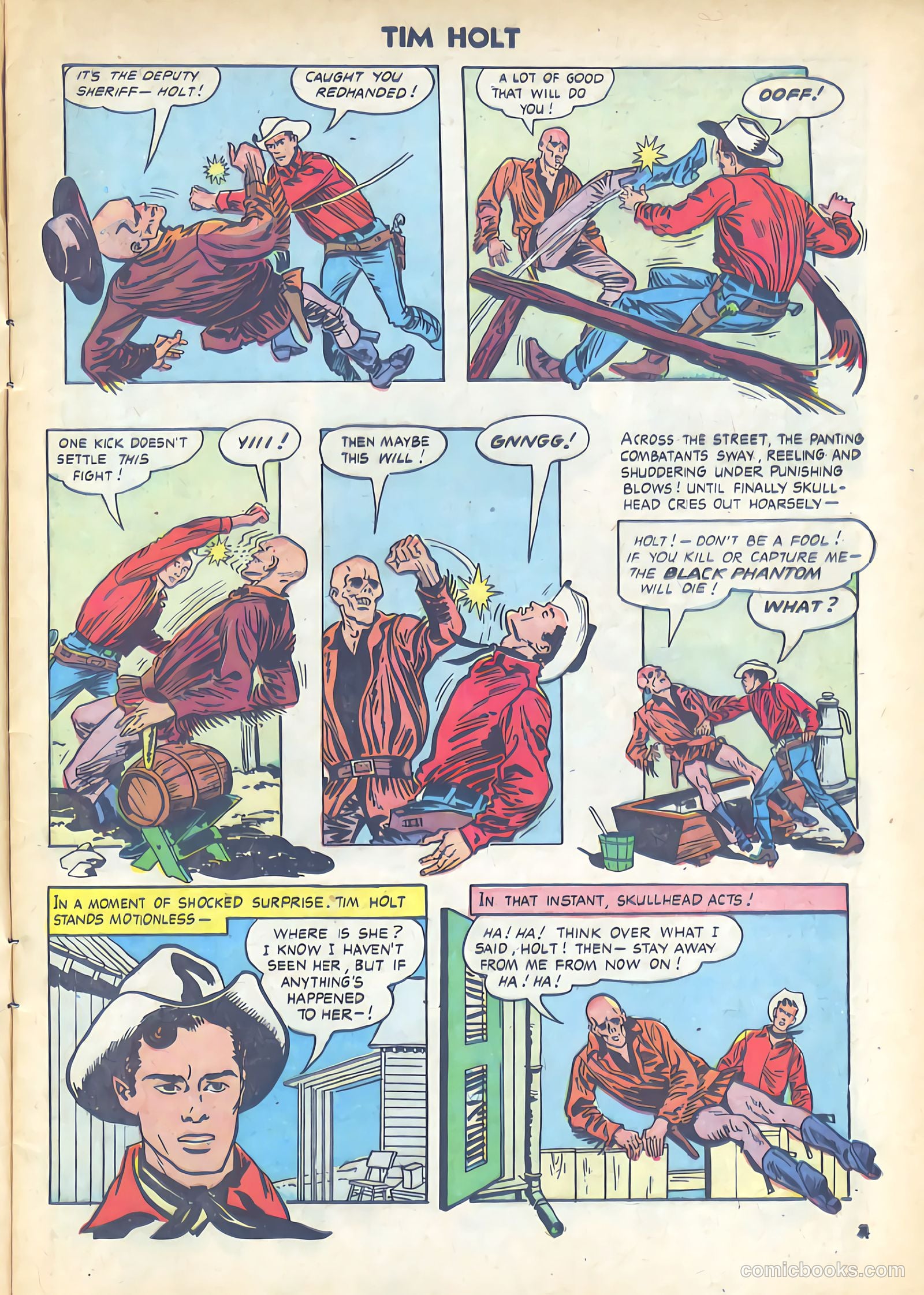 Tim Holt #40 (1954) — page 5 of 36
