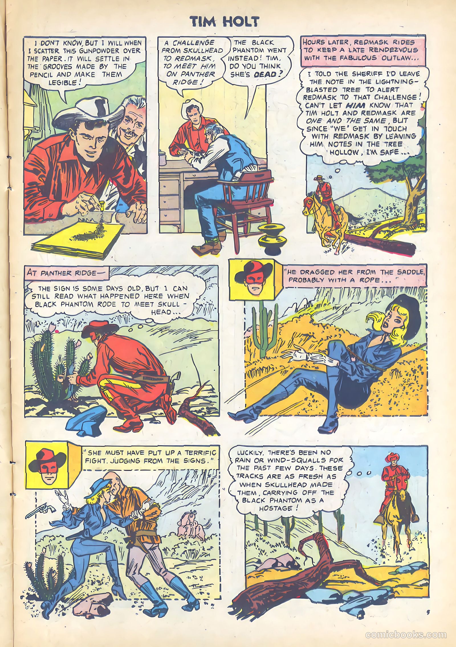 Tim Holt #40 (1954) — page 7 of 36
