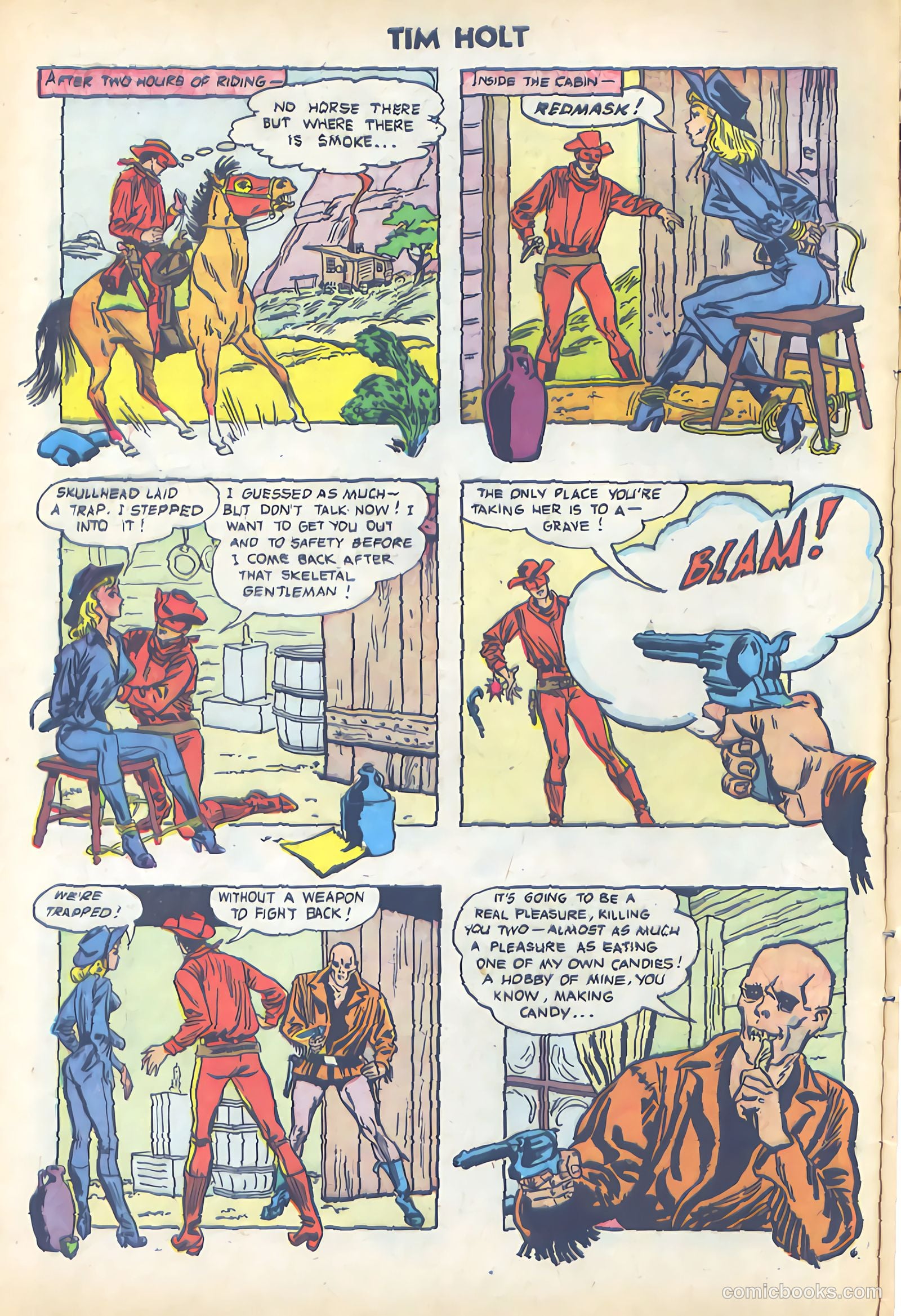Tim Holt #40 (1954) — page 8 of 36