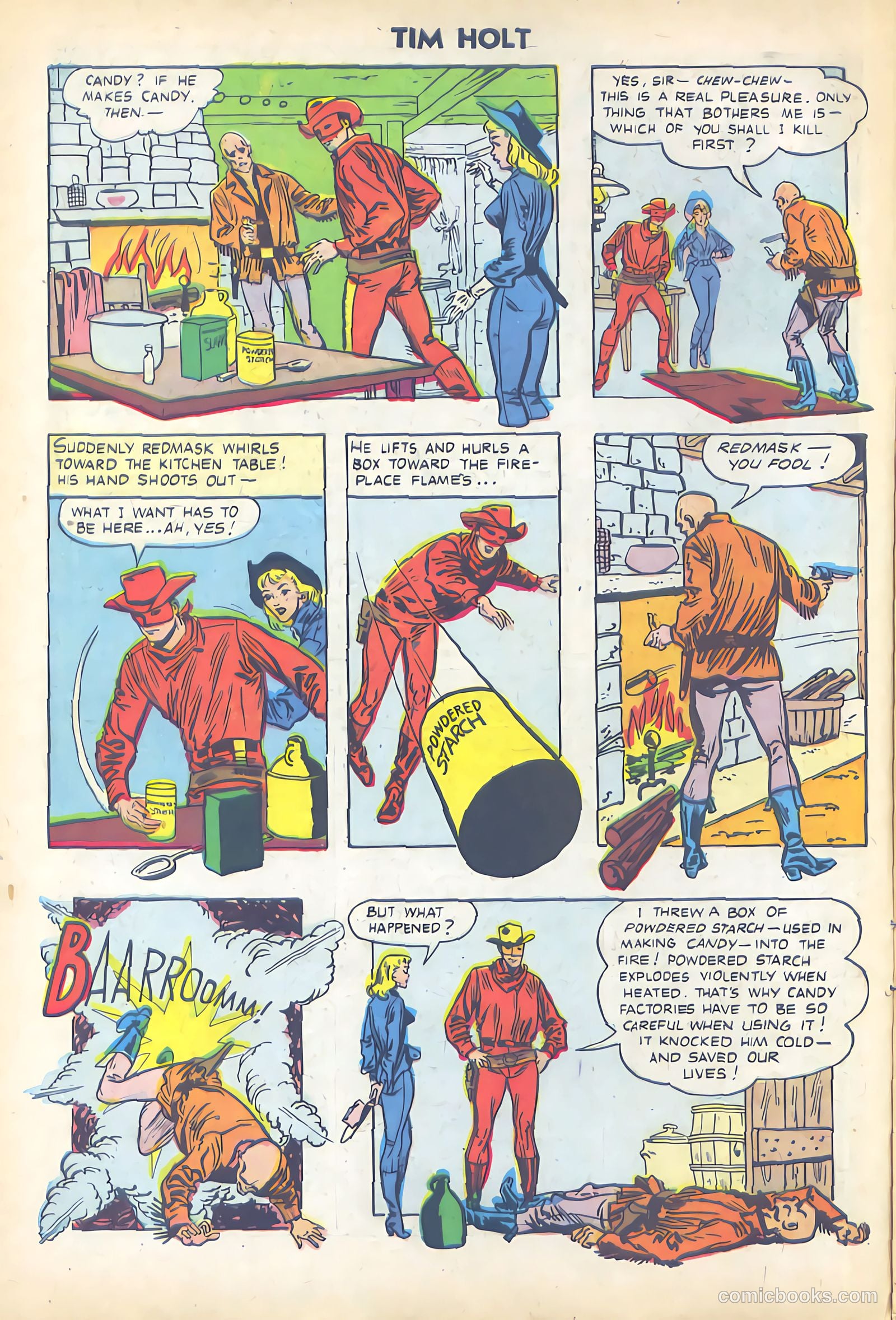 Tim Holt #40 (1954) — page 9 of 36