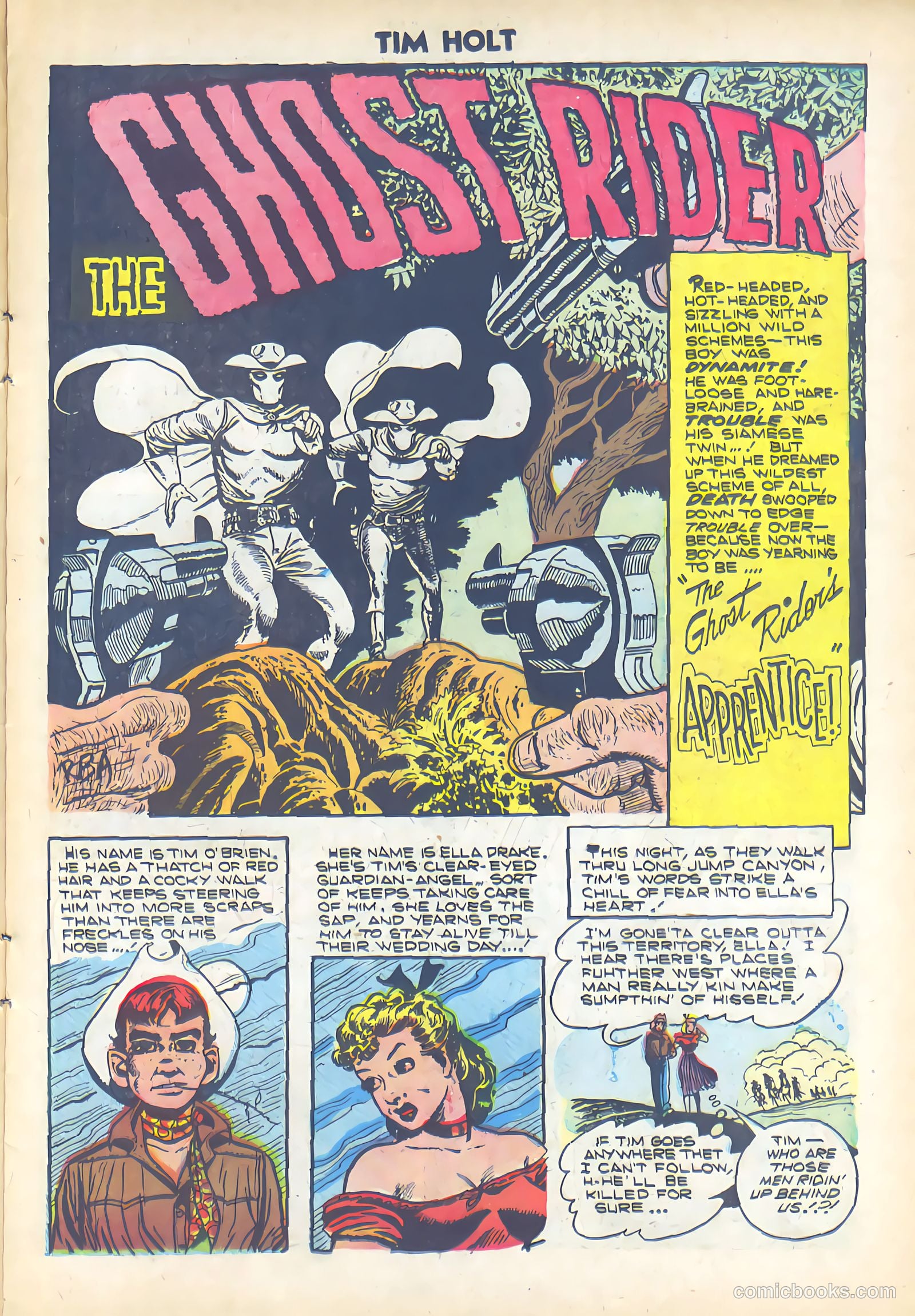 Tim Holt #40 (1954) — page 11 of 36