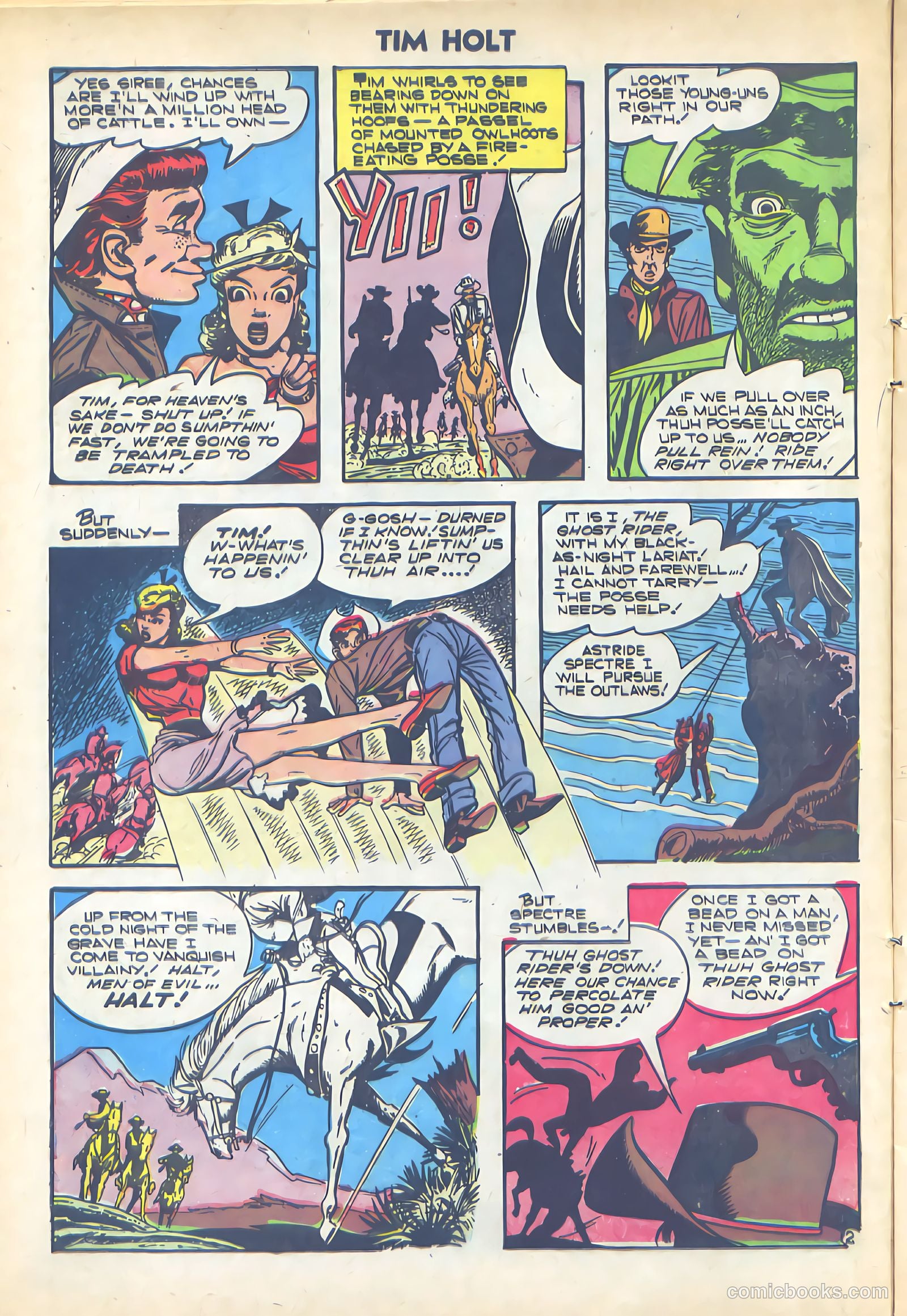 Tim Holt #40 (1954) — page 12 of 36