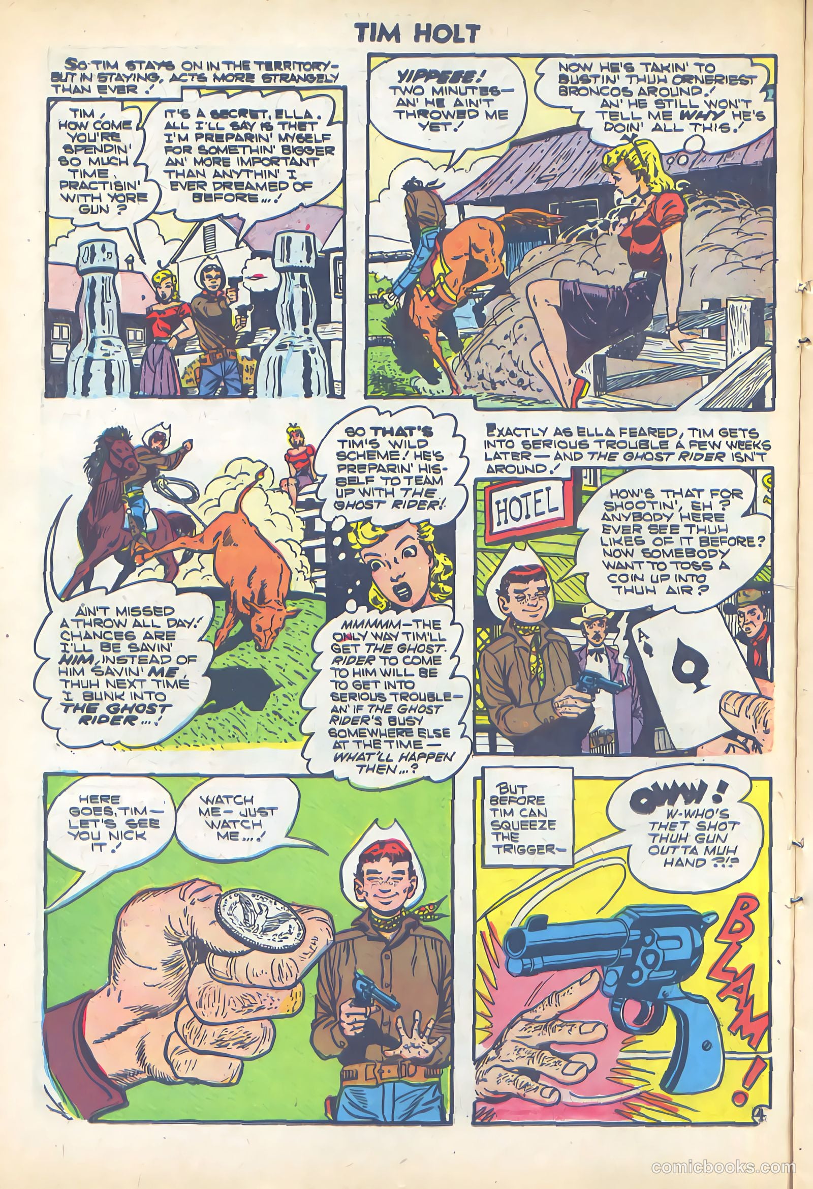 Tim Holt #40 (1954) — page 14 of 36