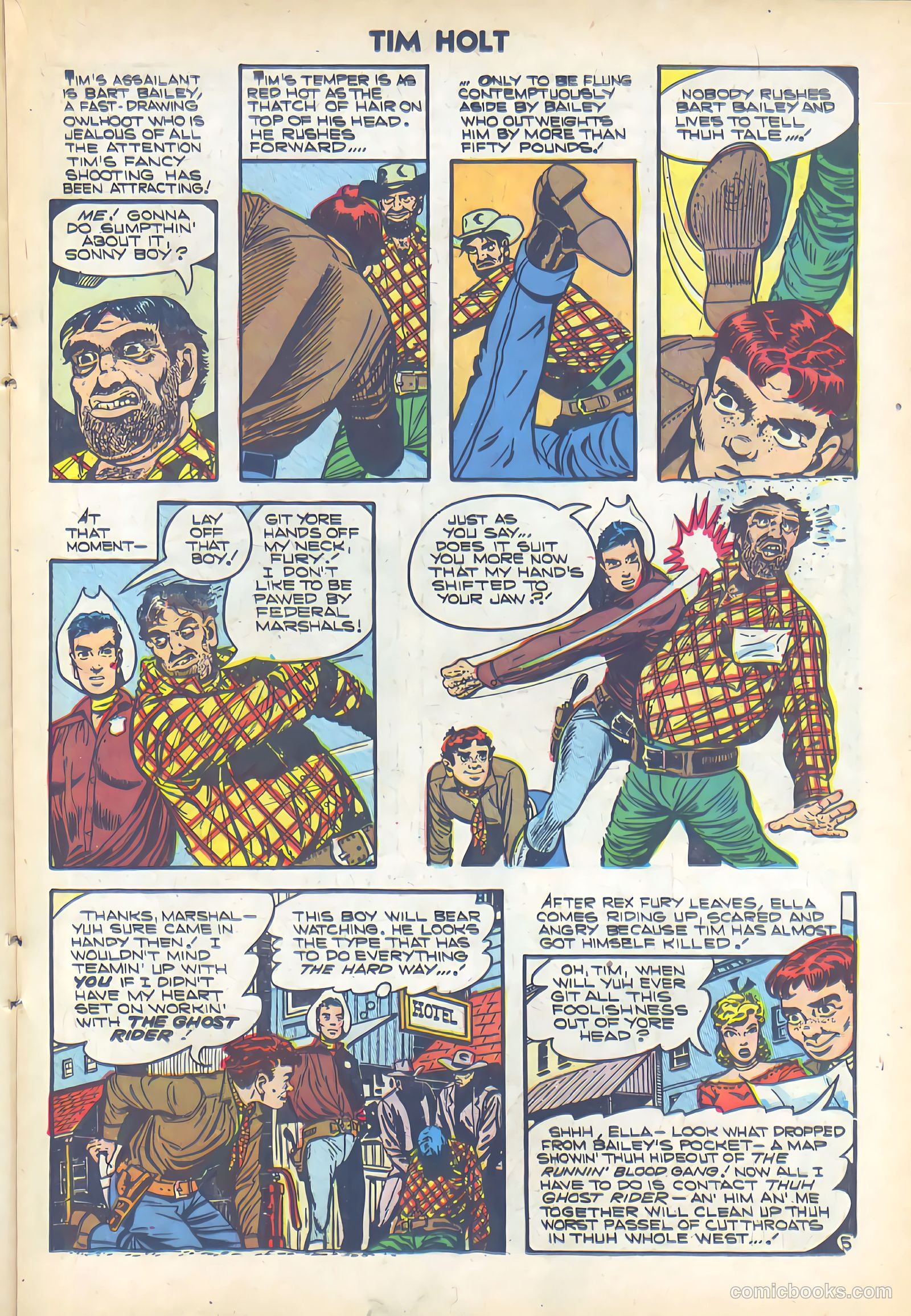 Tim Holt #40 (1954) — page 15 of 36