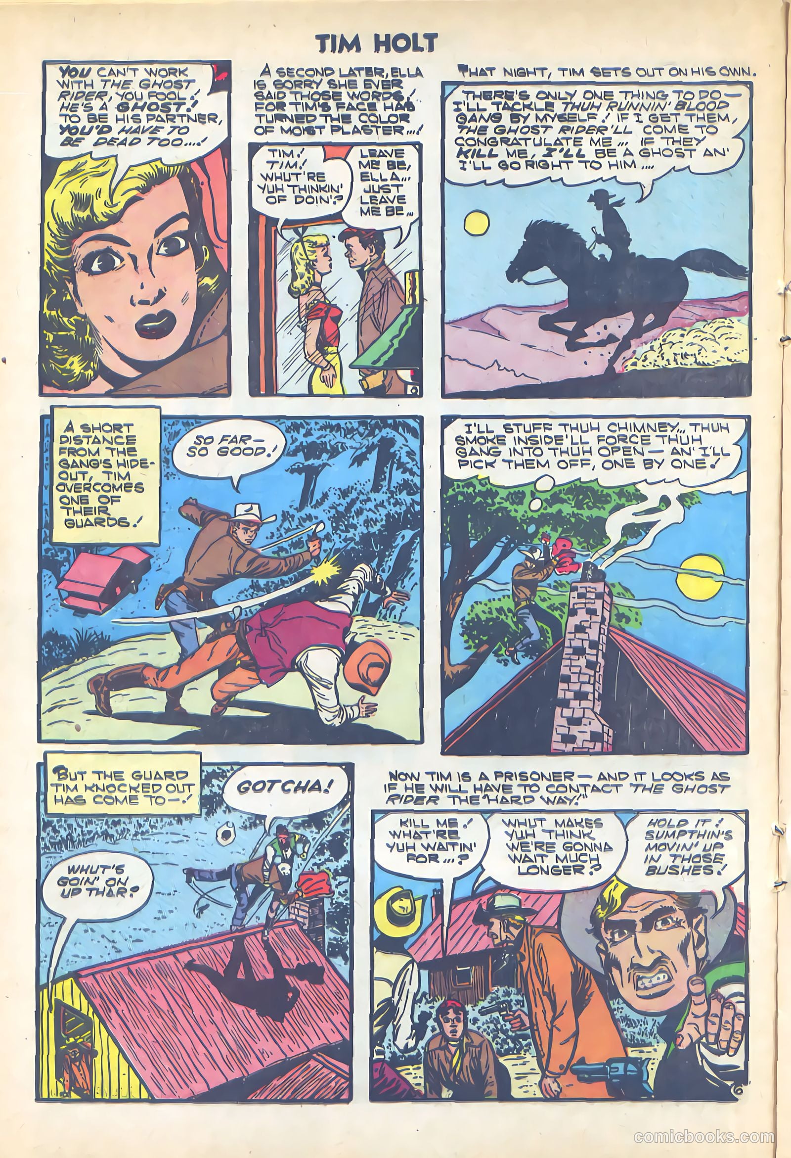 Tim Holt #40 (1954) — page 16 of 36