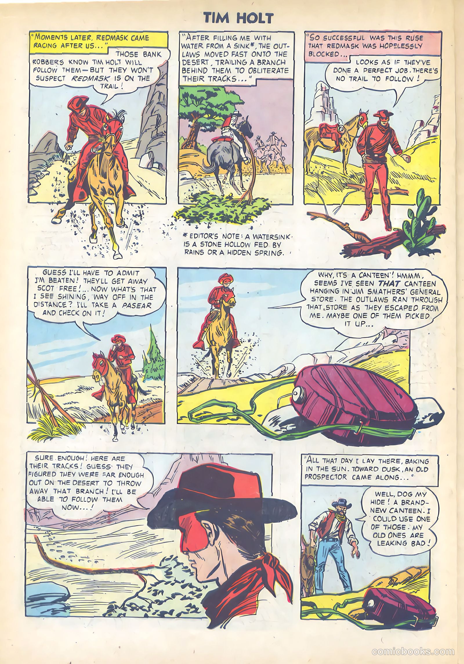 Tim Holt #40 (1954) — page 22 of 36