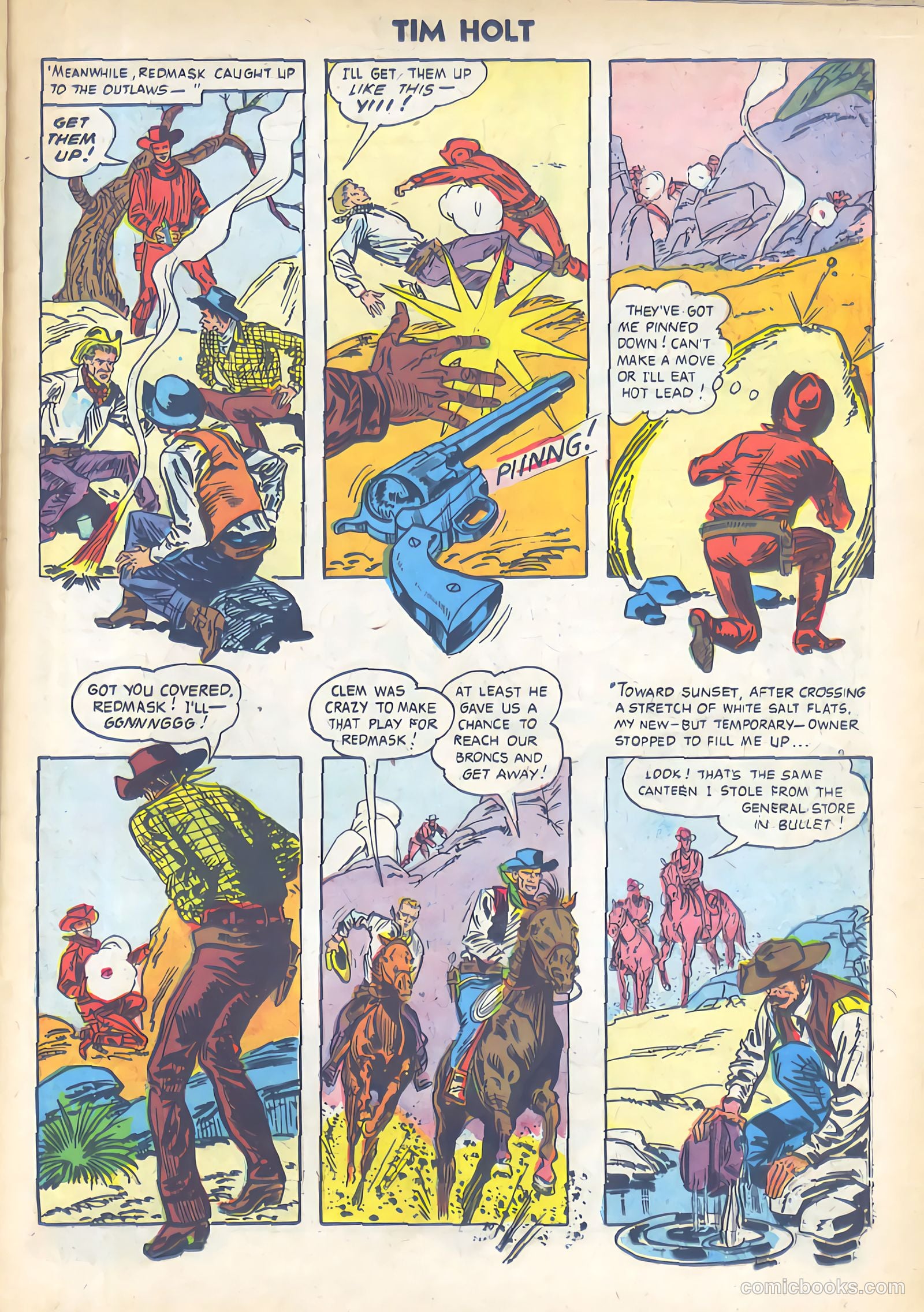 Tim Holt #40 (1954) — page 23 of 36