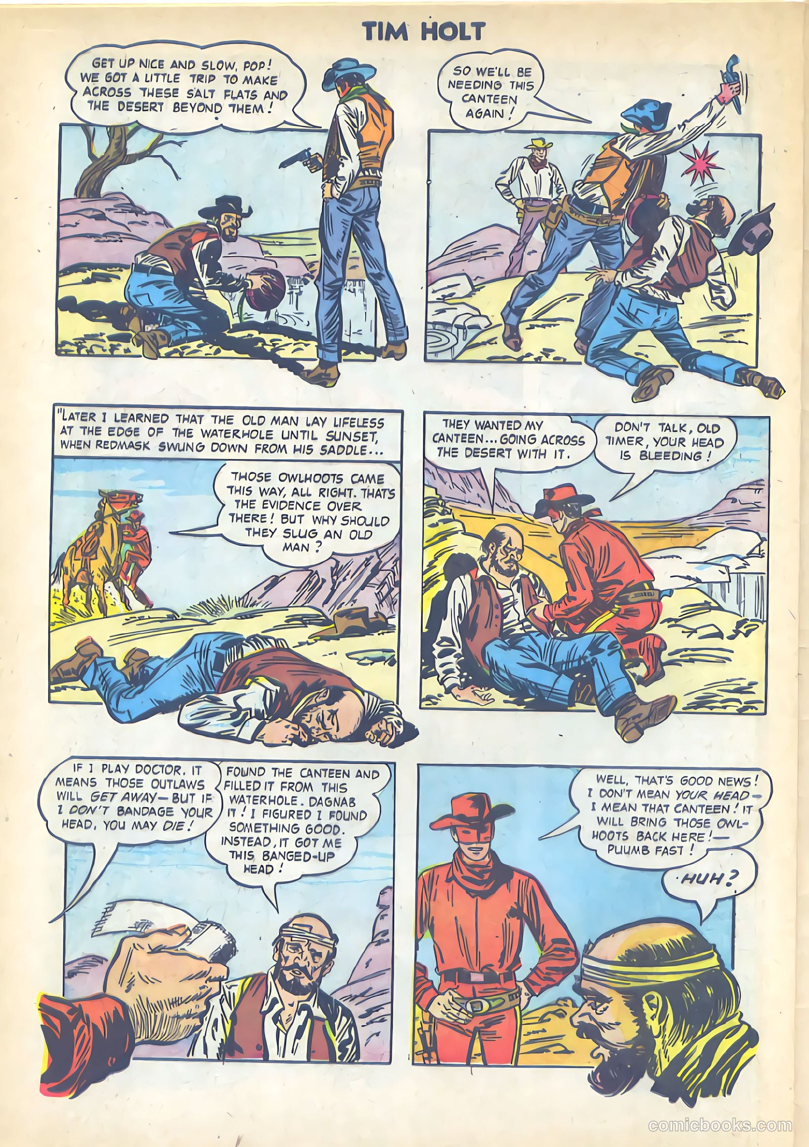 Tim Holt #40 (1954) — page 24 of 36