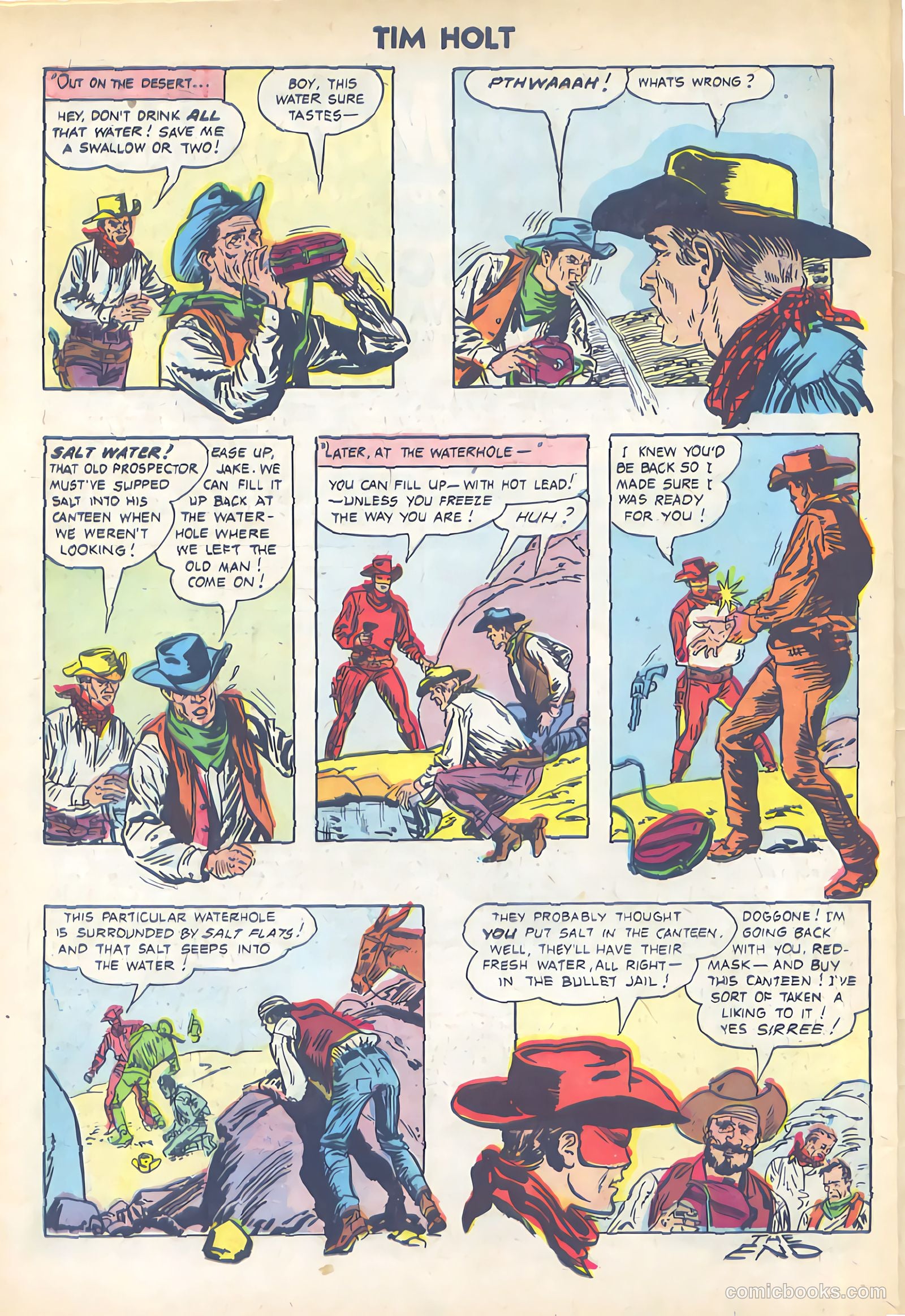 Tim Holt #40 (1954) — page 25 of 36