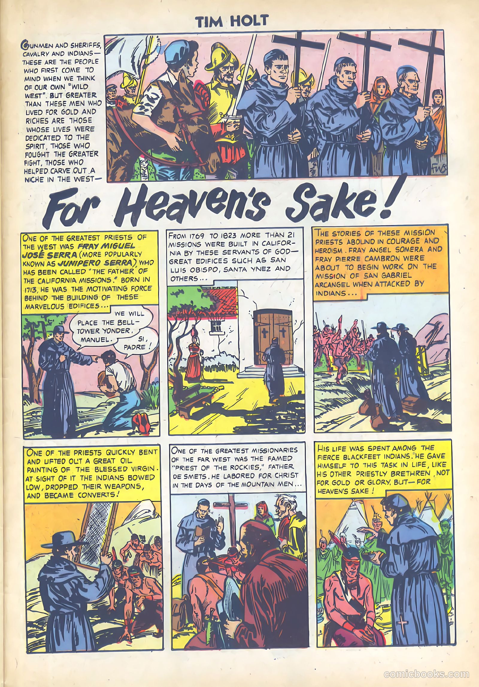 Tim Holt #40 (1954) — page 27 of 36