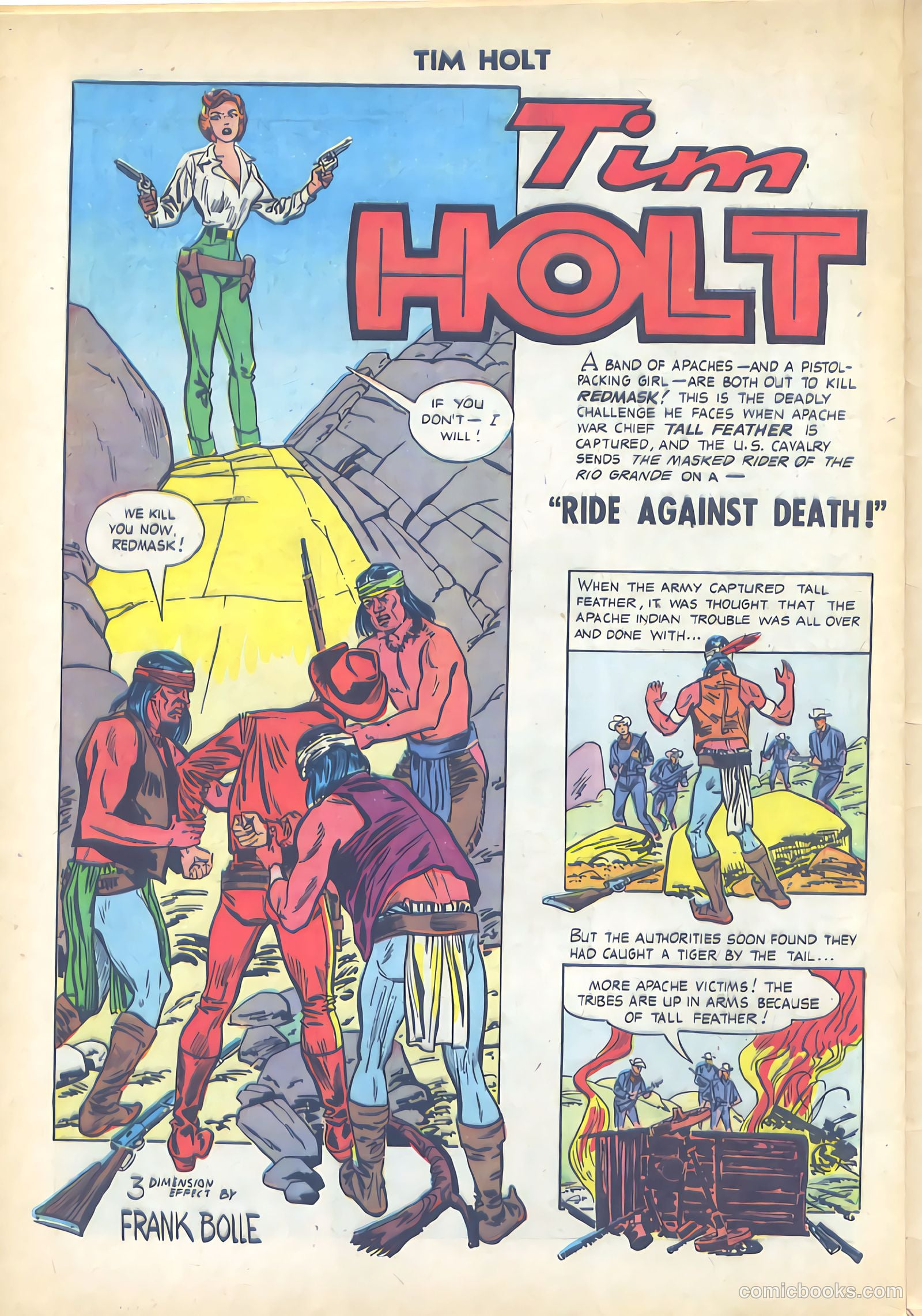 Tim Holt #40 (1954) — page 28 of 36