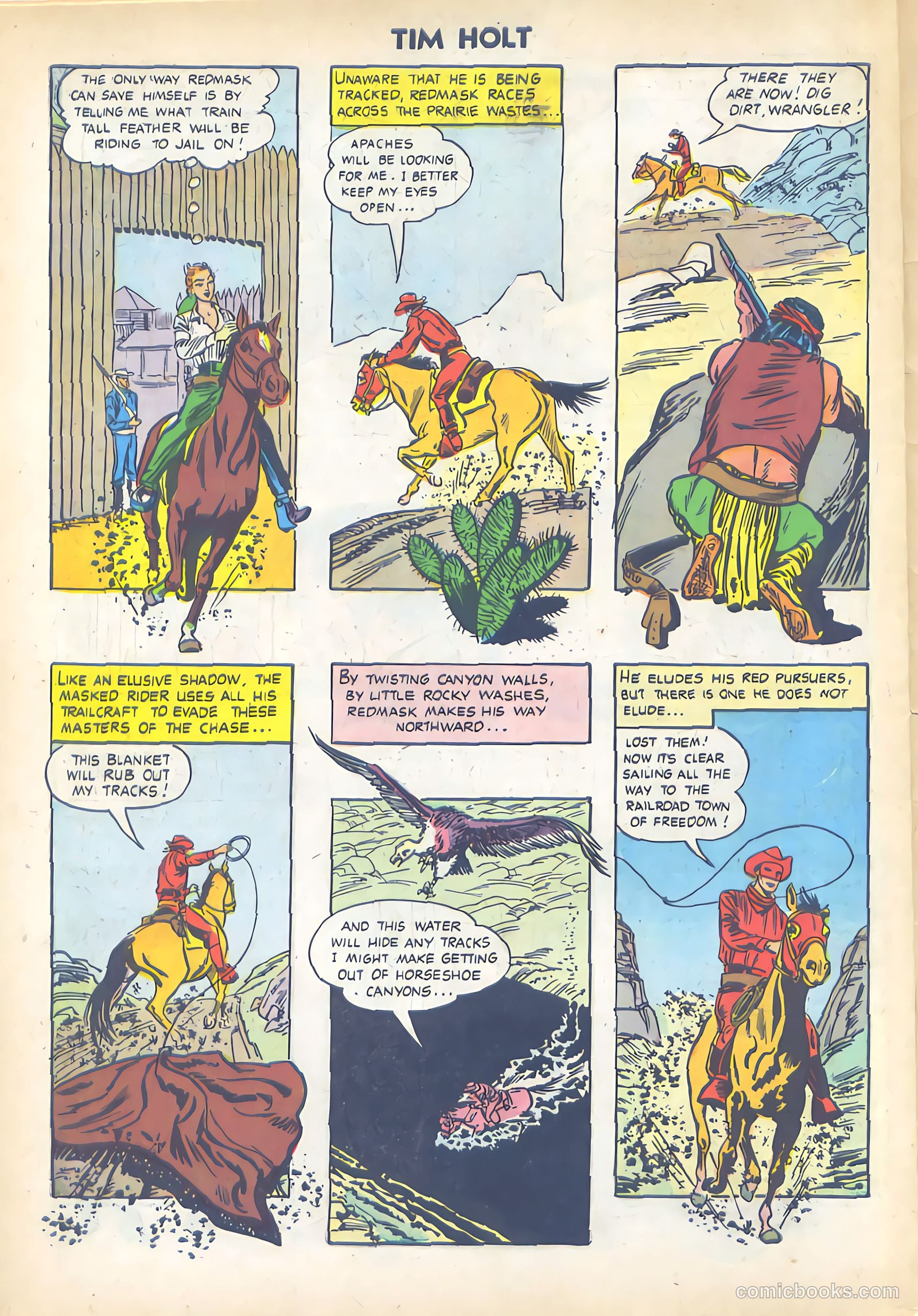 Tim Holt #40 (1954) — page 30 of 36