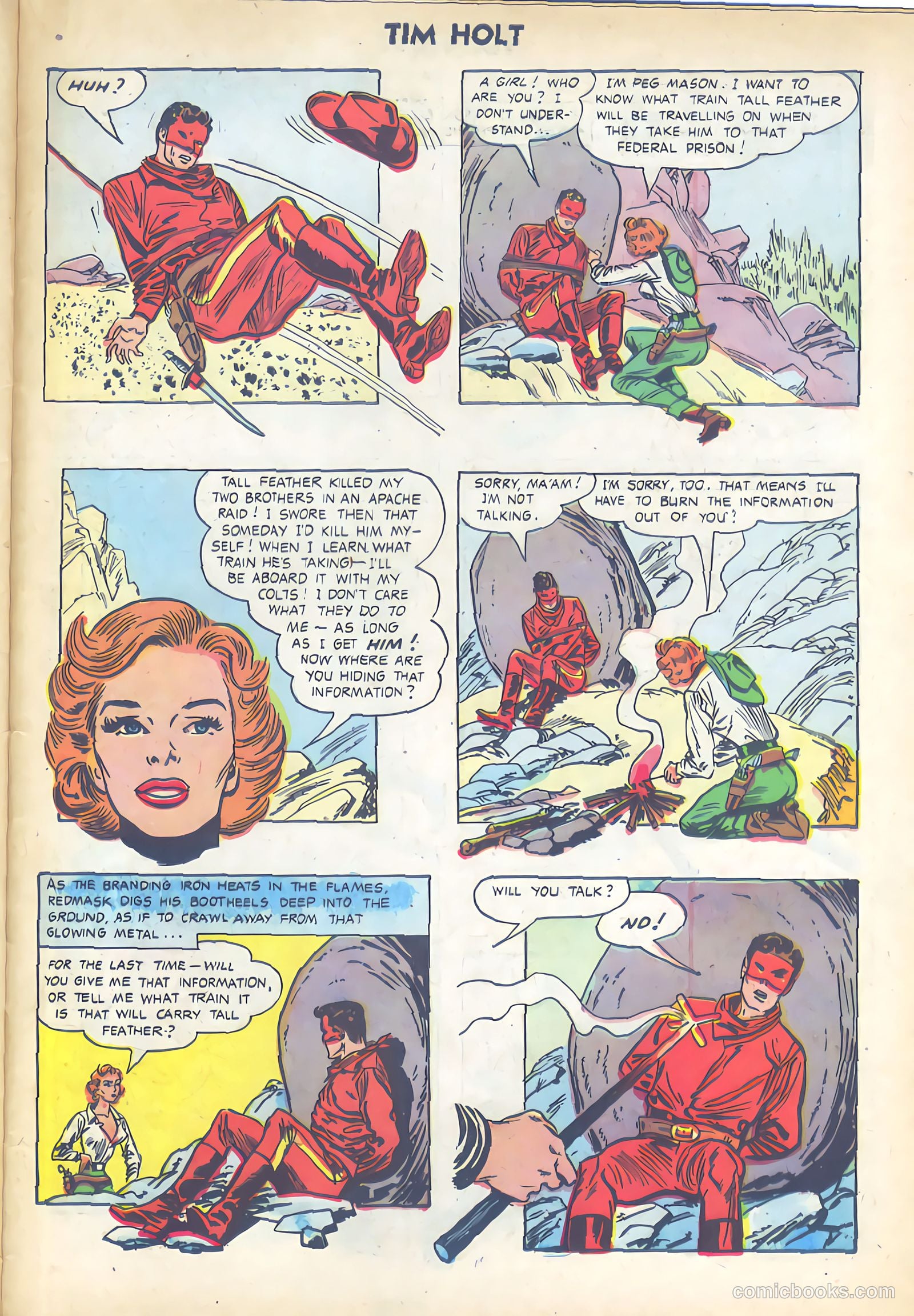Tim Holt #40 (1954) — page 31 of 36