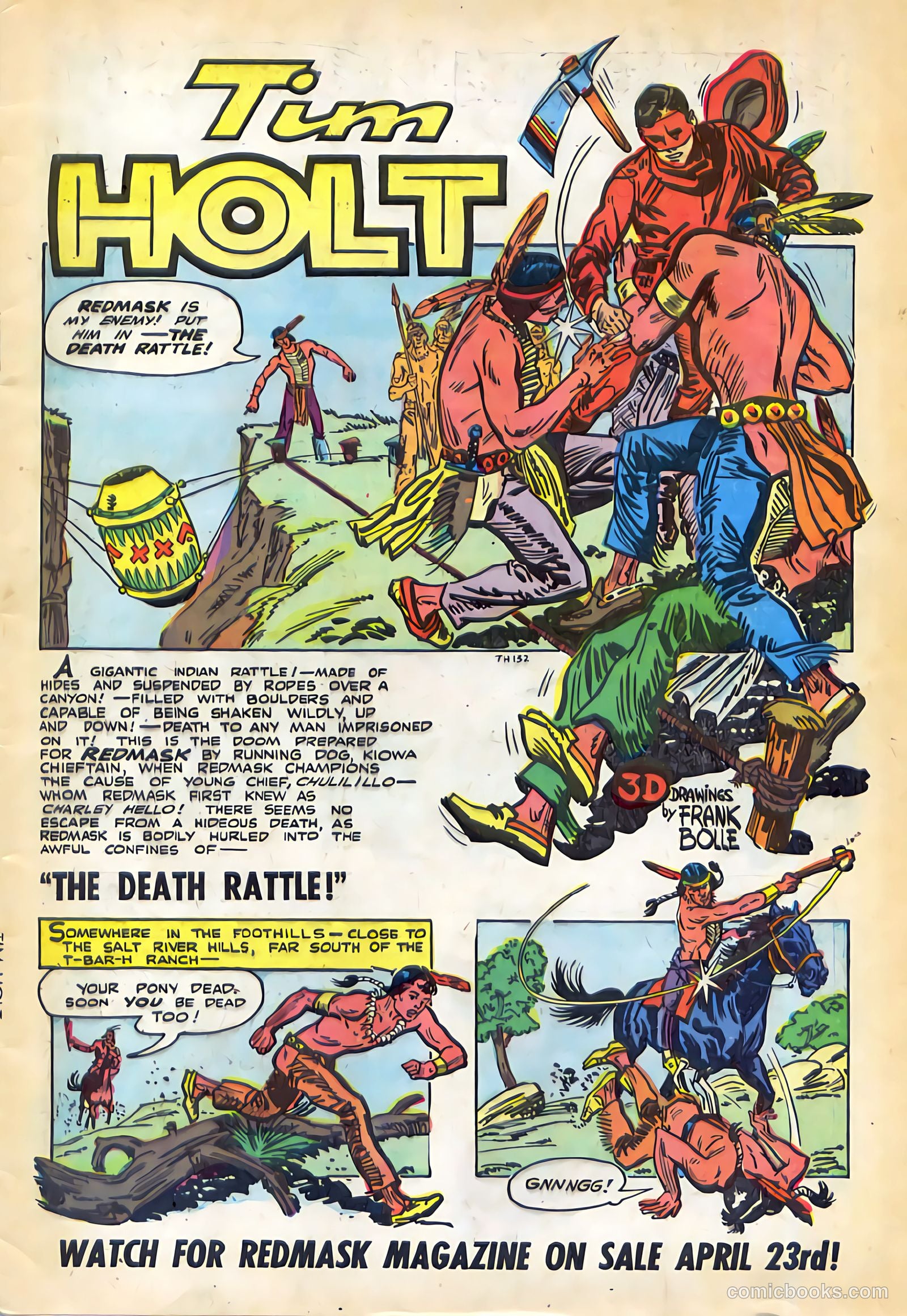 Tim Holt #41 (1954) — page 3 of 36