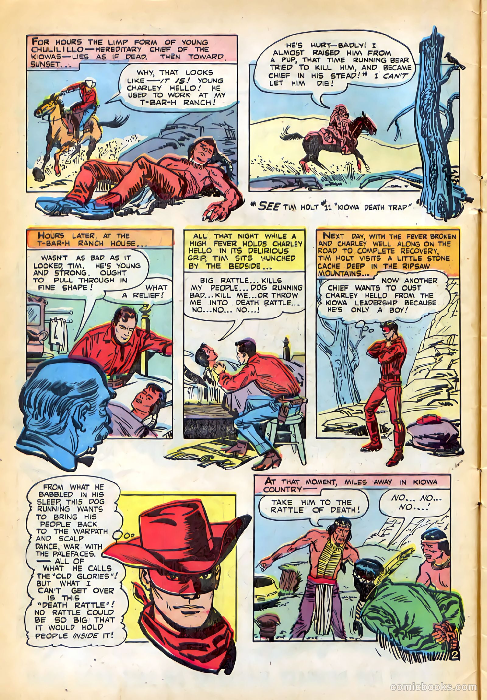 Tim Holt #41 (1954) — page 4 of 36
