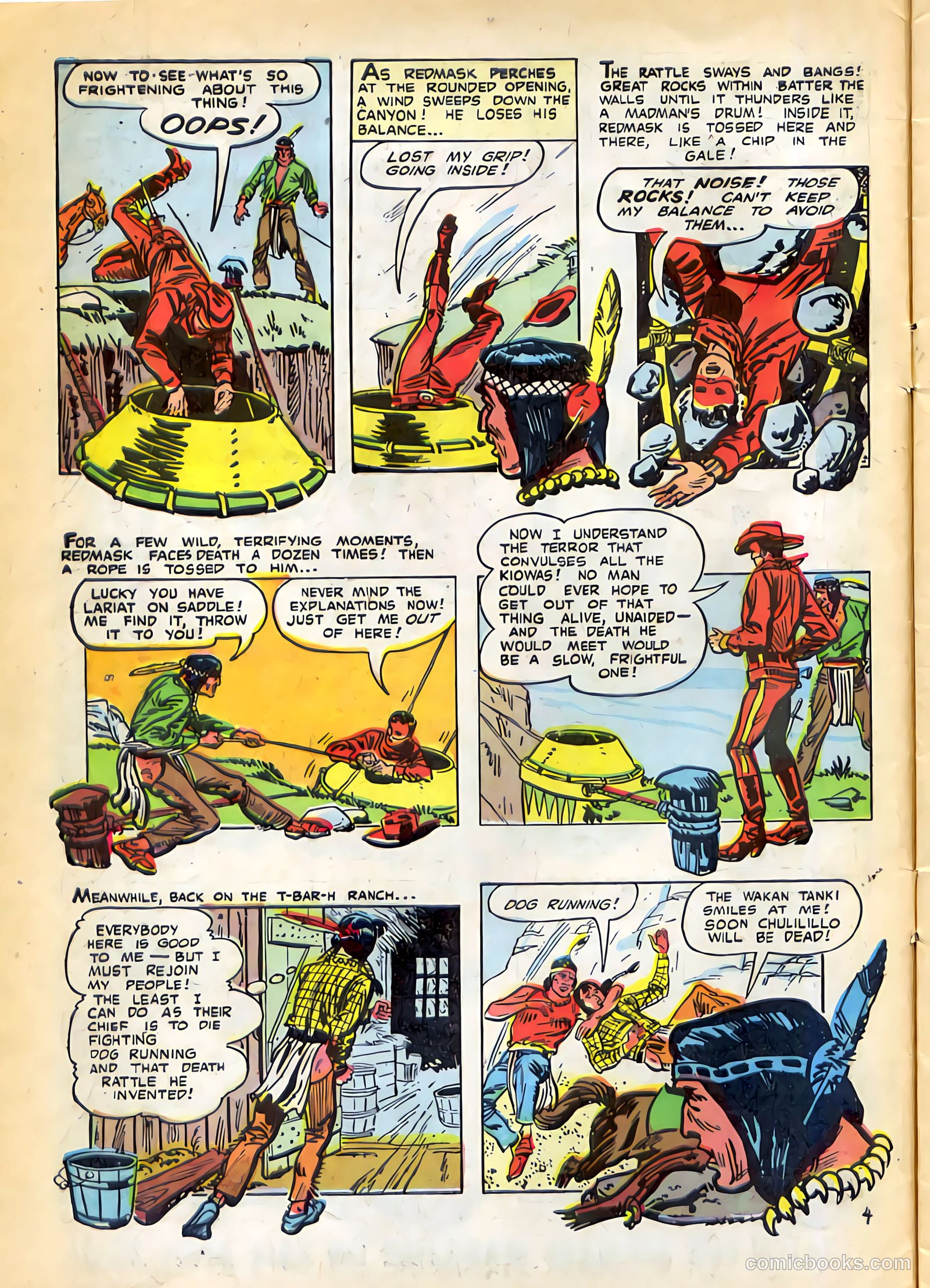 Tim Holt #41 (1954) — page 6 of 36