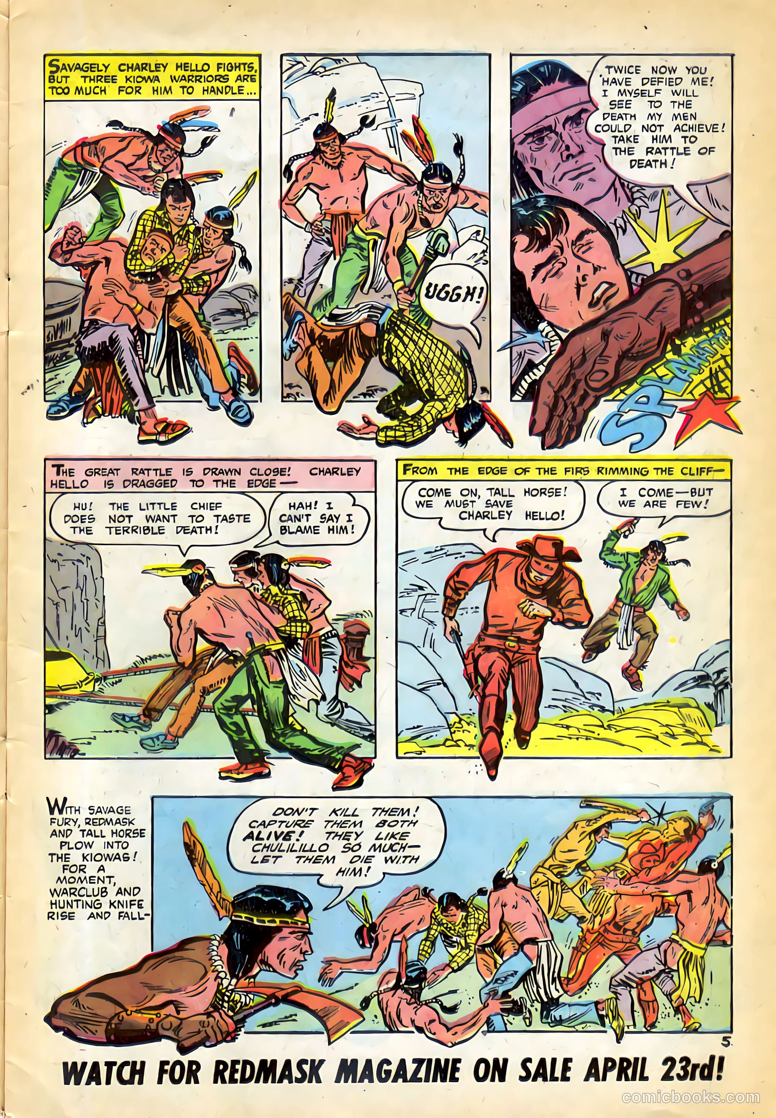 Tim Holt #41 (1954) — page 7 of 36