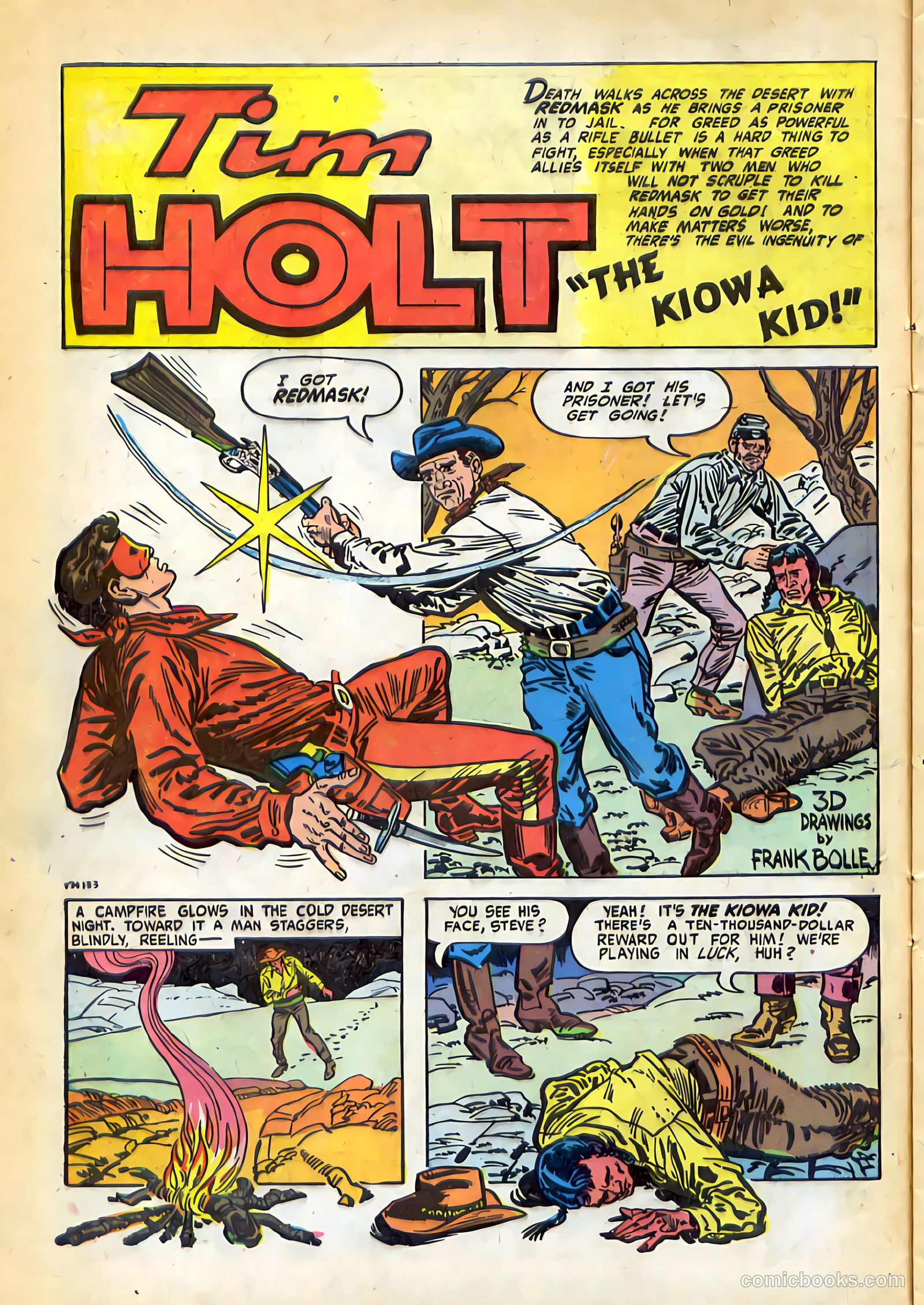 Tim Holt #41 (1954) — page 10 of 36
