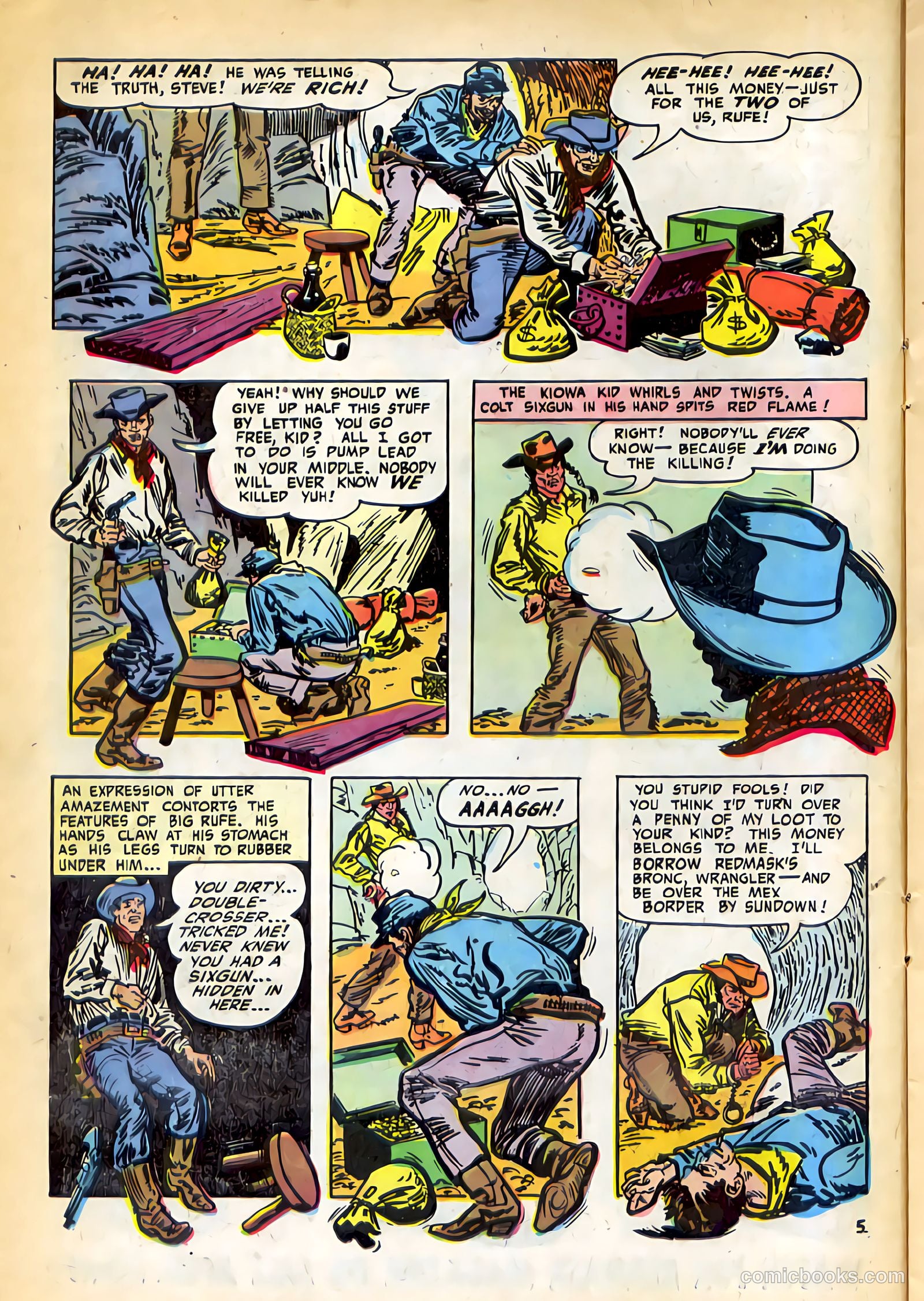 Tim Holt #41 (1954) — page 14 of 36