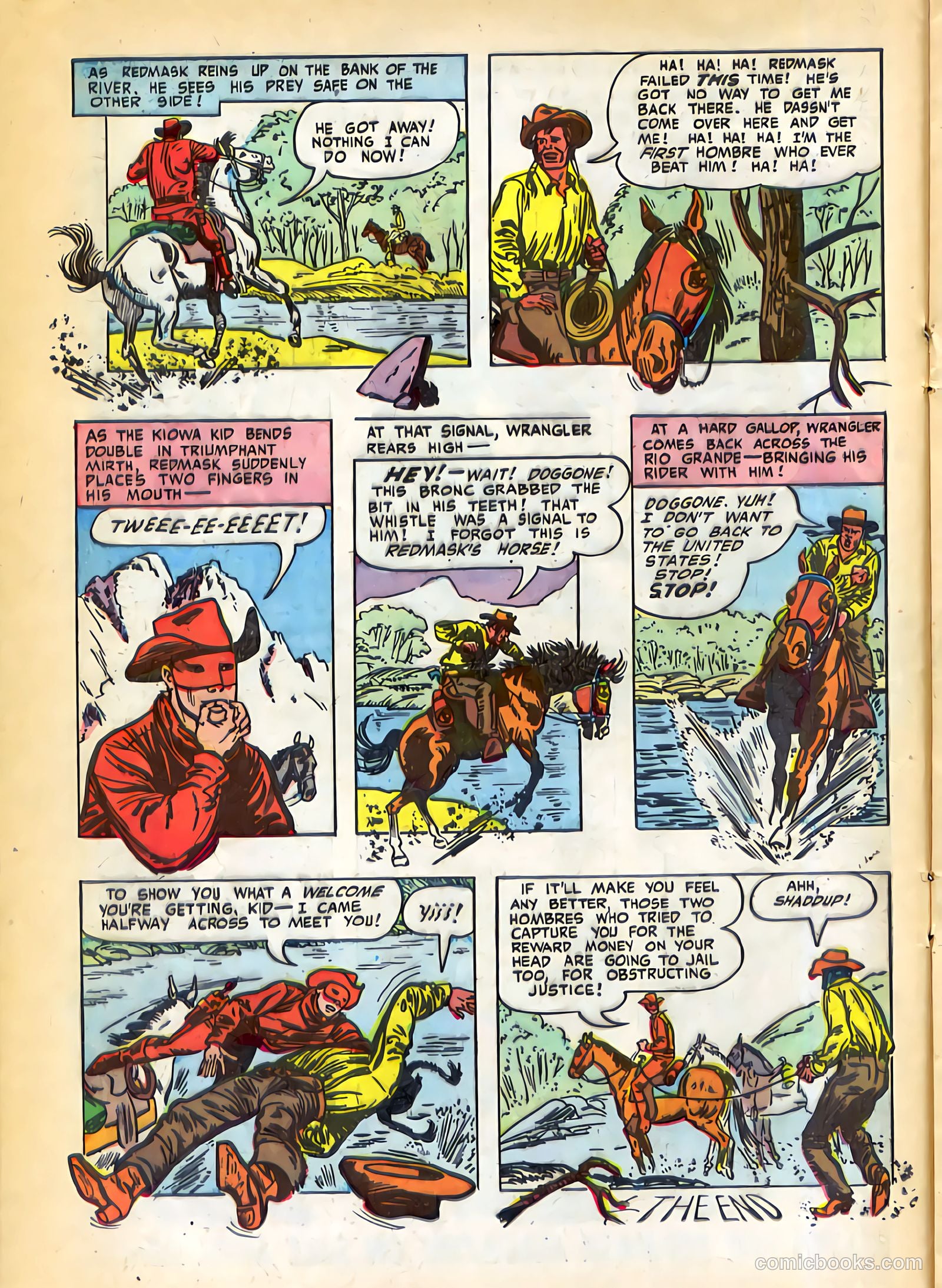 Tim Holt #41 (1954) — page 16 of 36