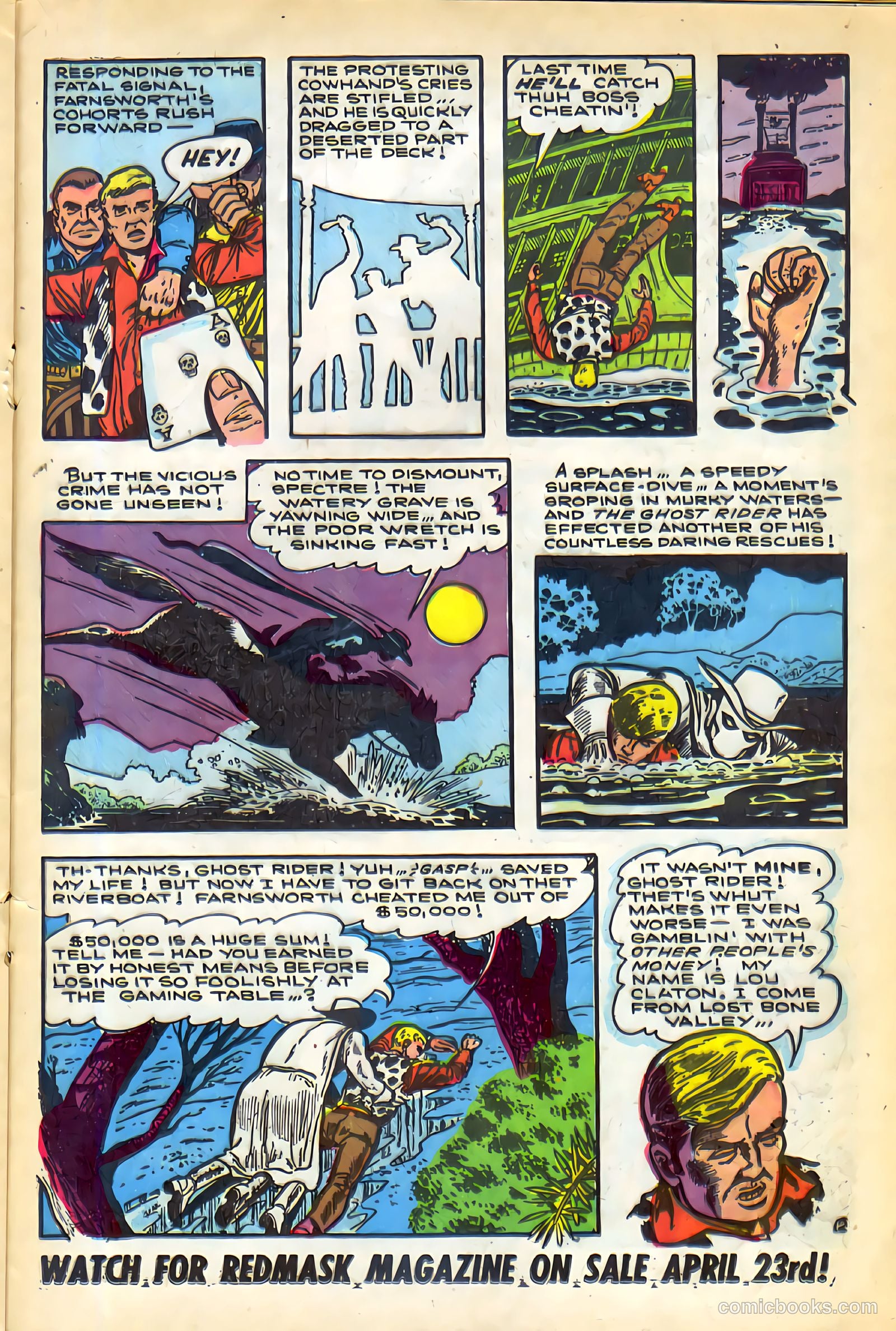 Tim Holt #41 (1954) — page 21 of 36