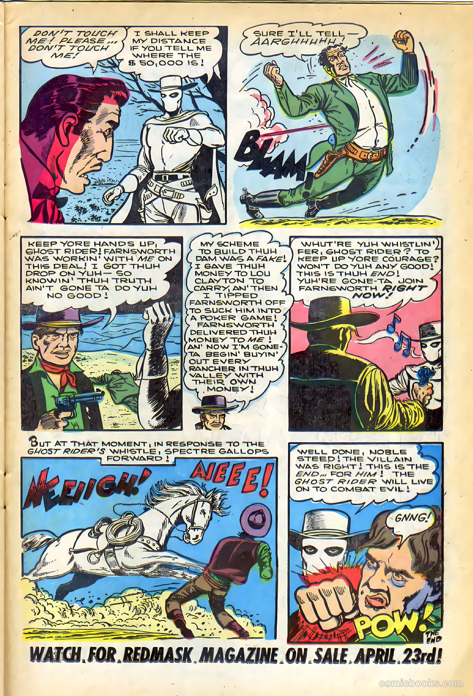 Tim Holt #41 (1954) — page 25 of 36