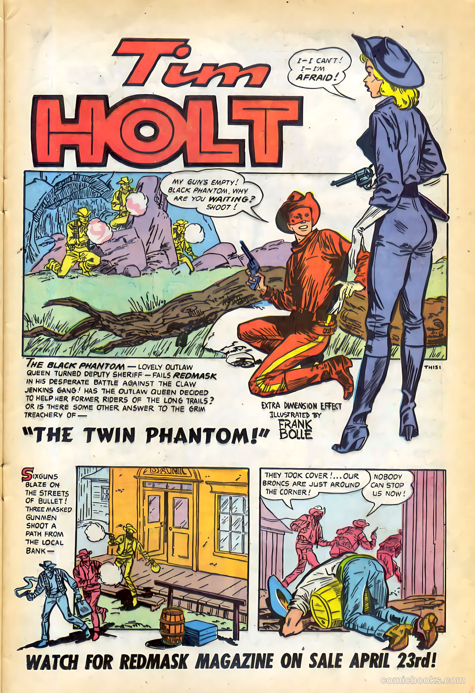 Tim Holt #41 (1954) — page 27 of 36