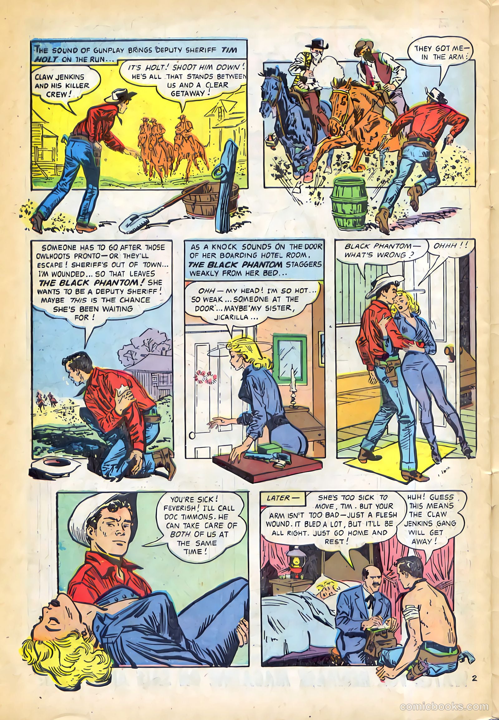 Tim Holt #41 (1954) — page 28 of 36