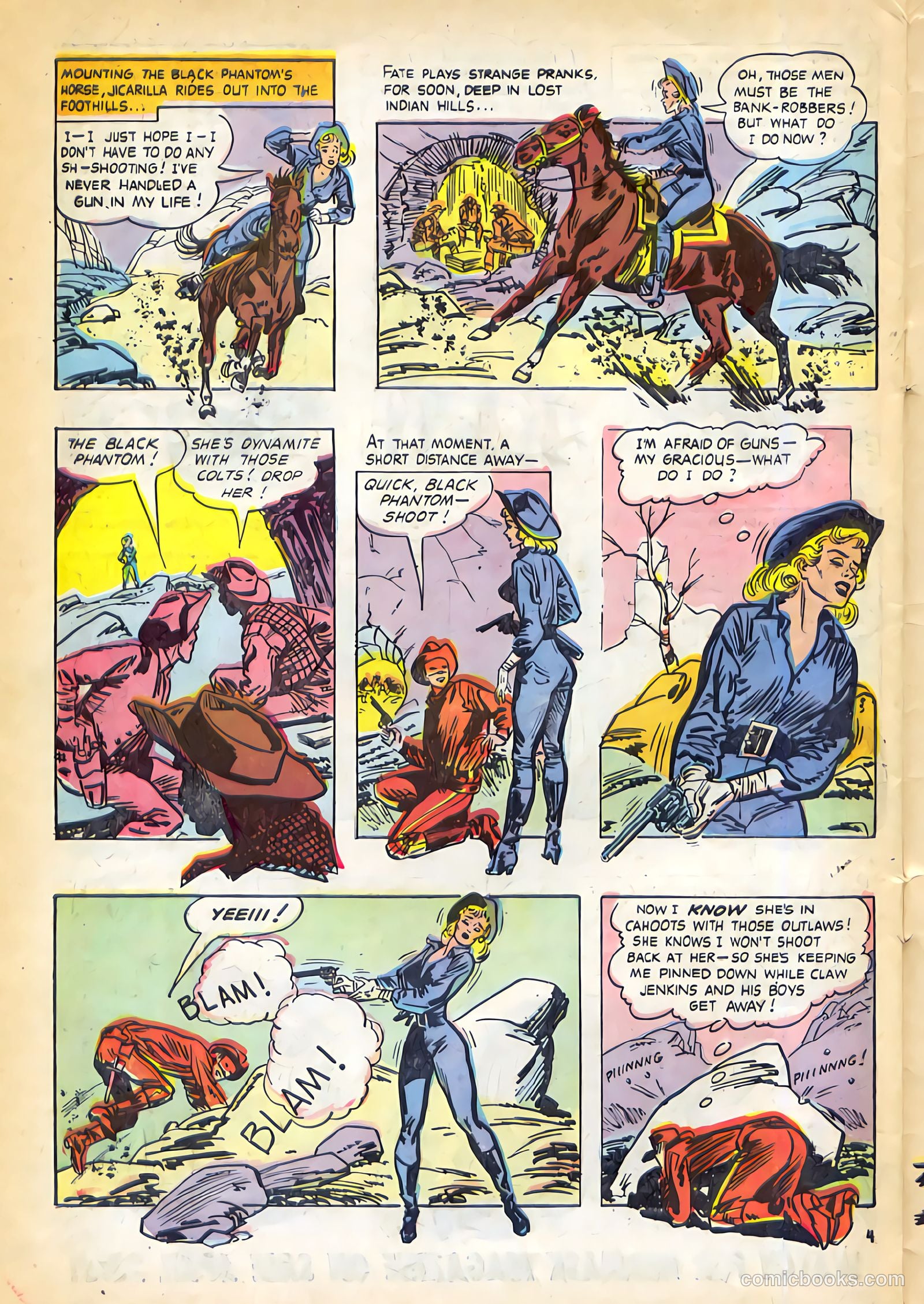 Tim Holt #41 (1954) — page 30 of 36