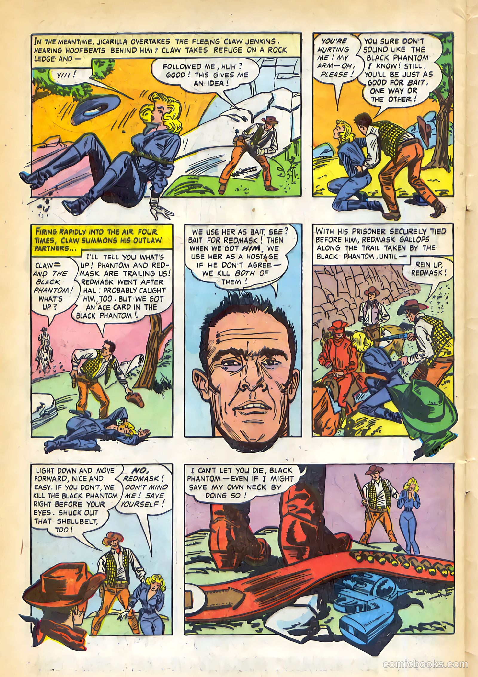 Tim Holt #41 (1954) — page 32 of 36