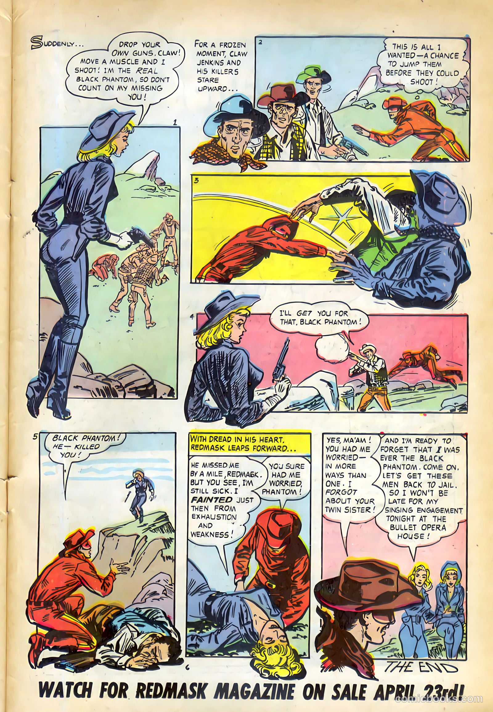 Tim Holt #41 (1954) — page 33 of 36