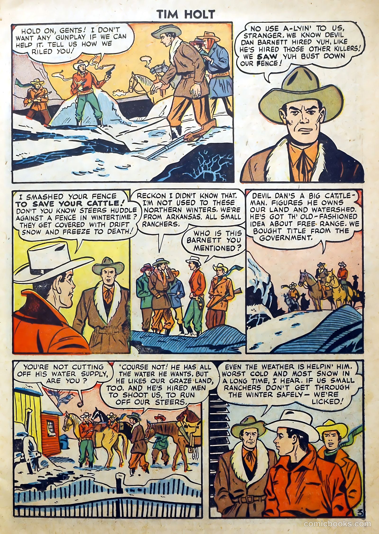 Tim Holt #5 (1949) — page 5 of 36