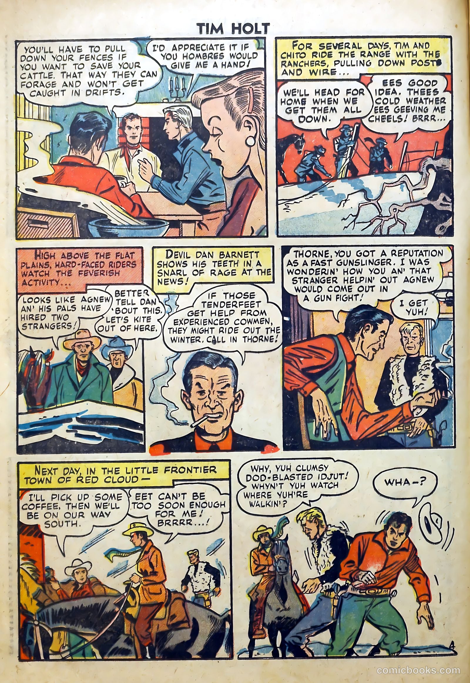 Tim Holt #5 (1949) — page 6 of 36