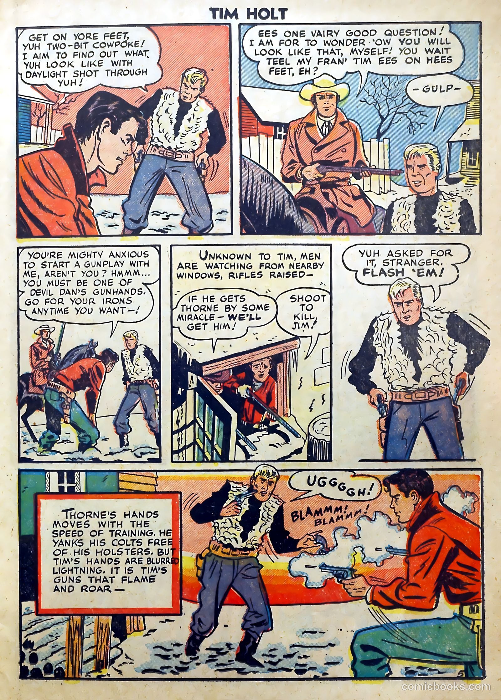 Tim Holt #5 (1949) — page 7 of 36