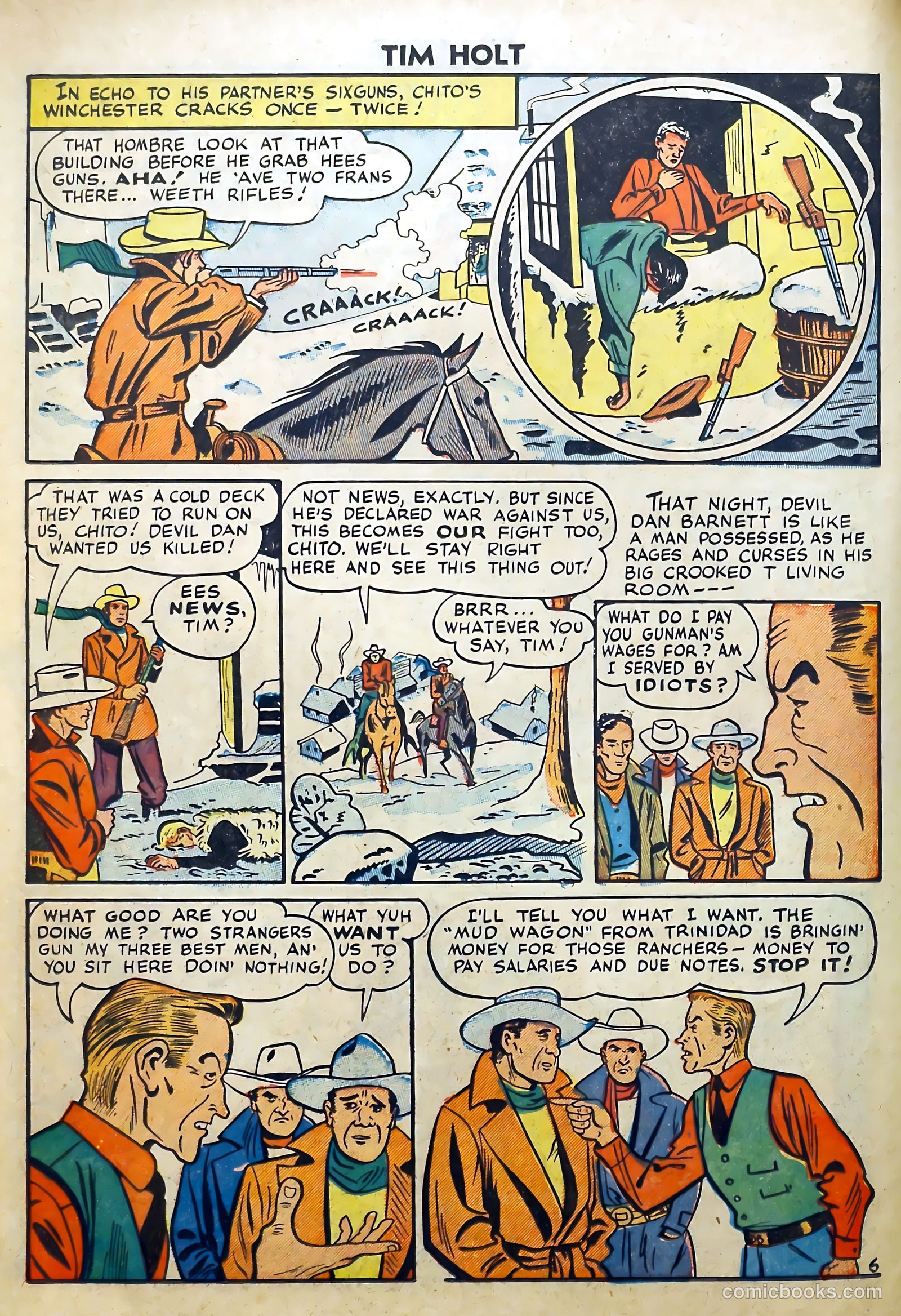 Tim Holt #5 (1949) — page 8 of 36