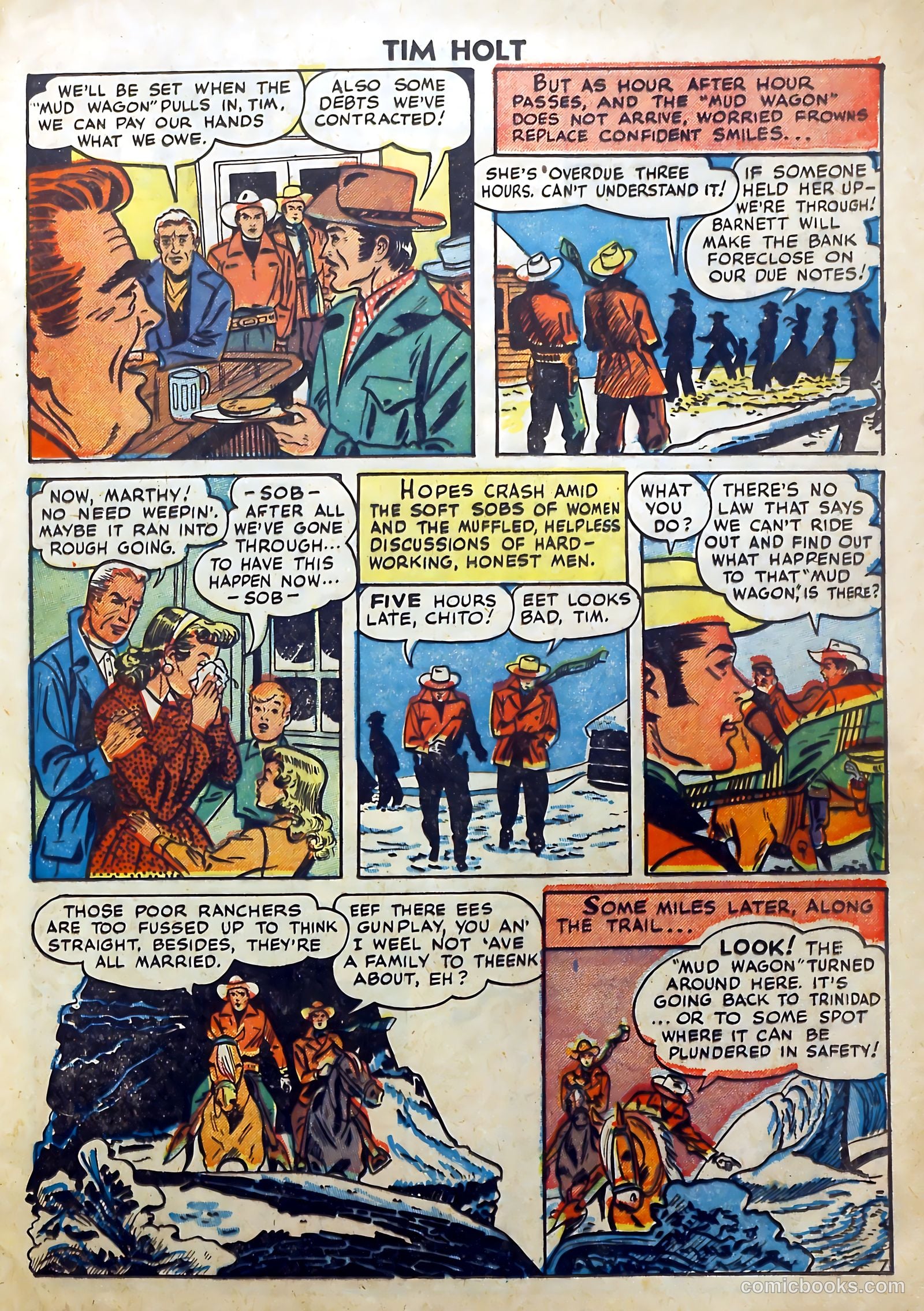 Tim Holt #5 (1949) — page 9 of 36