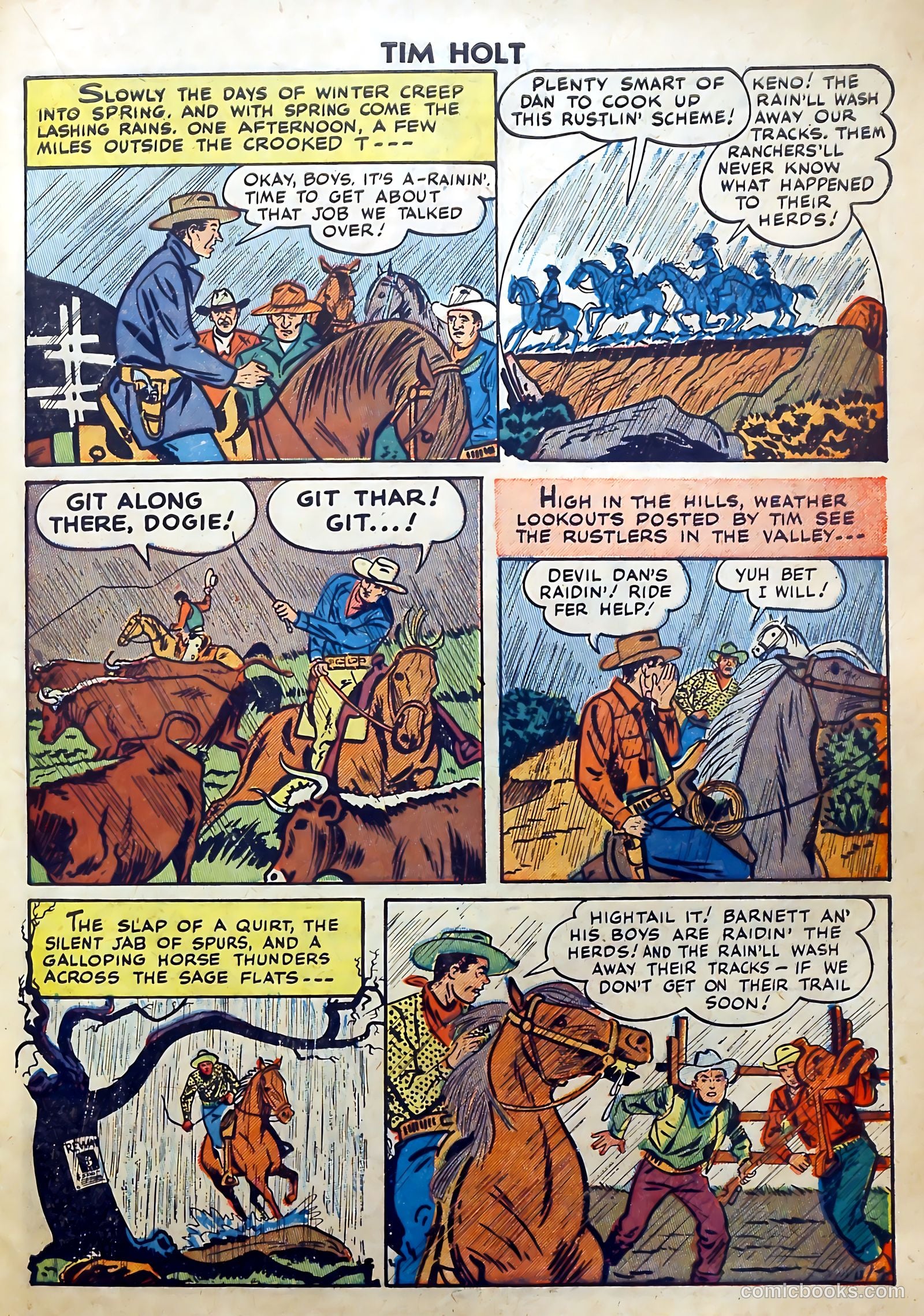 Tim Holt #5 (1949) — page 13 of 36