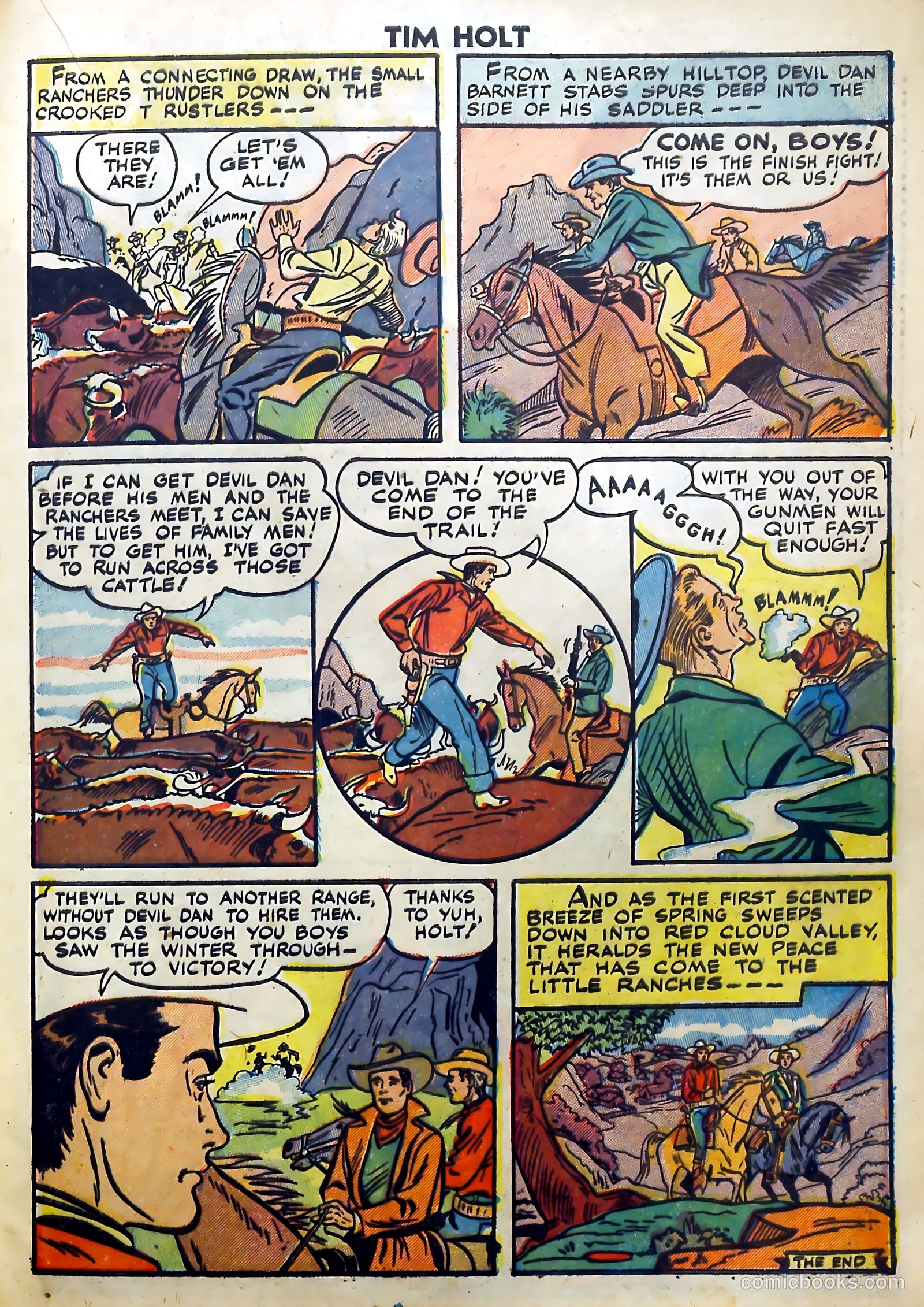 Tim Holt #5 (1949) — page 15 of 36