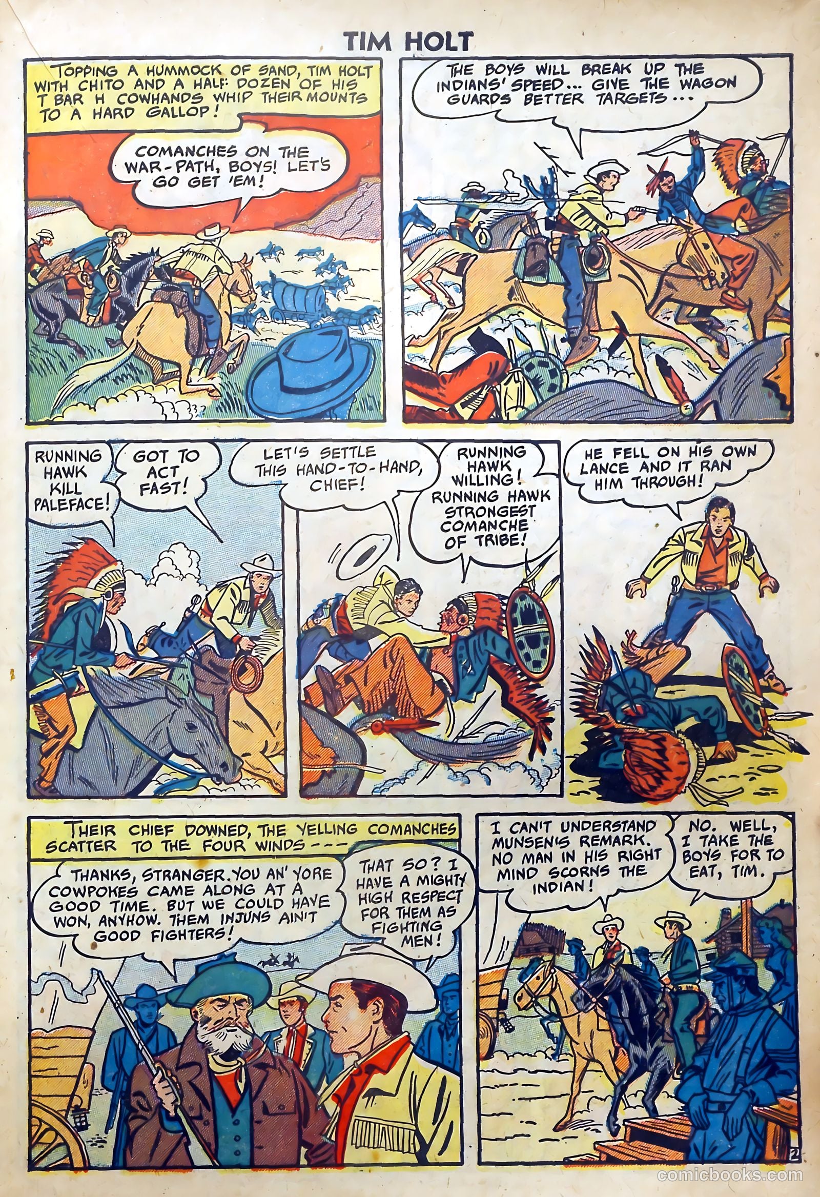 Tim Holt #5 (1949) — page 19 of 36