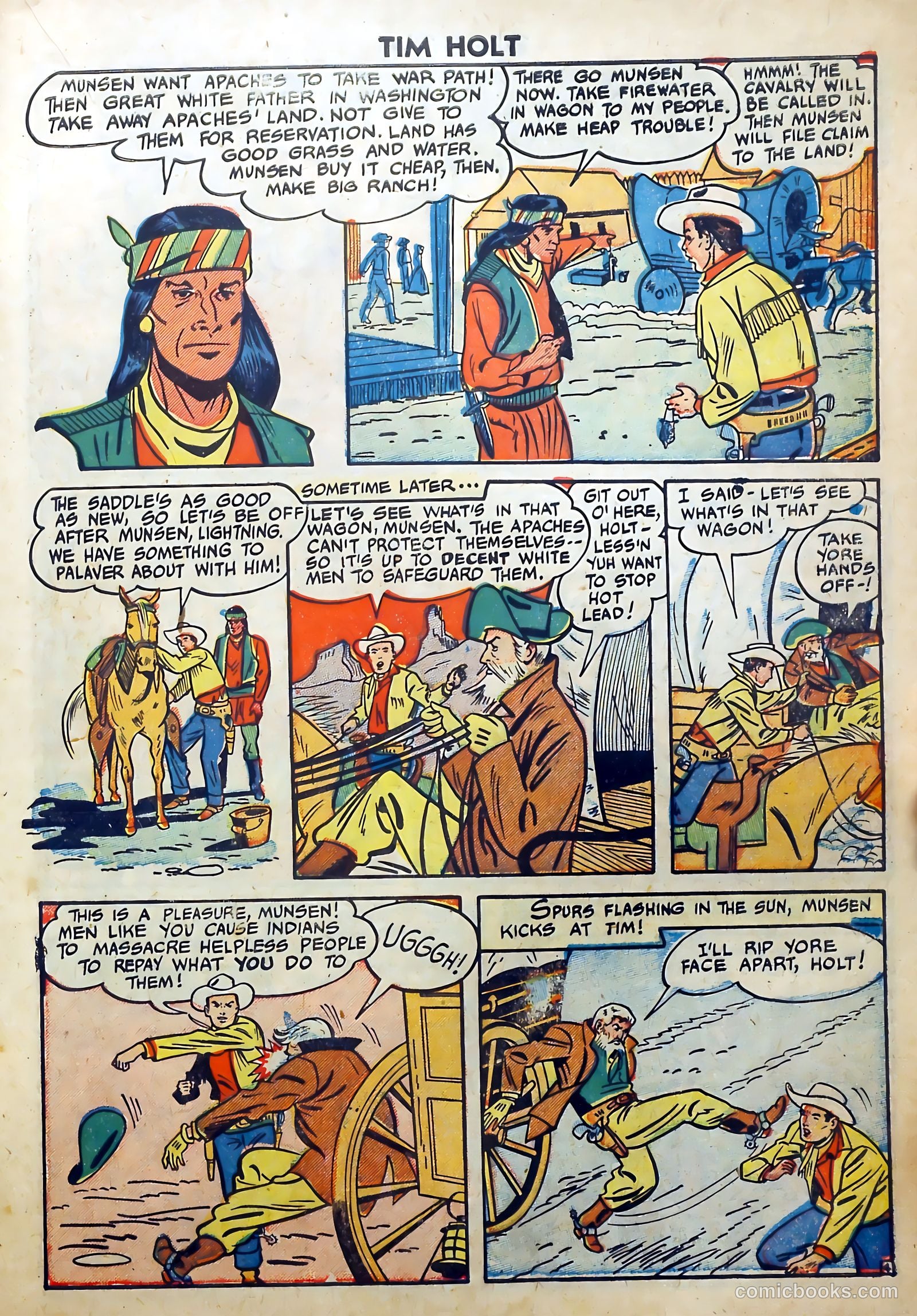 Tim Holt #5 (1949) — page 21 of 36
