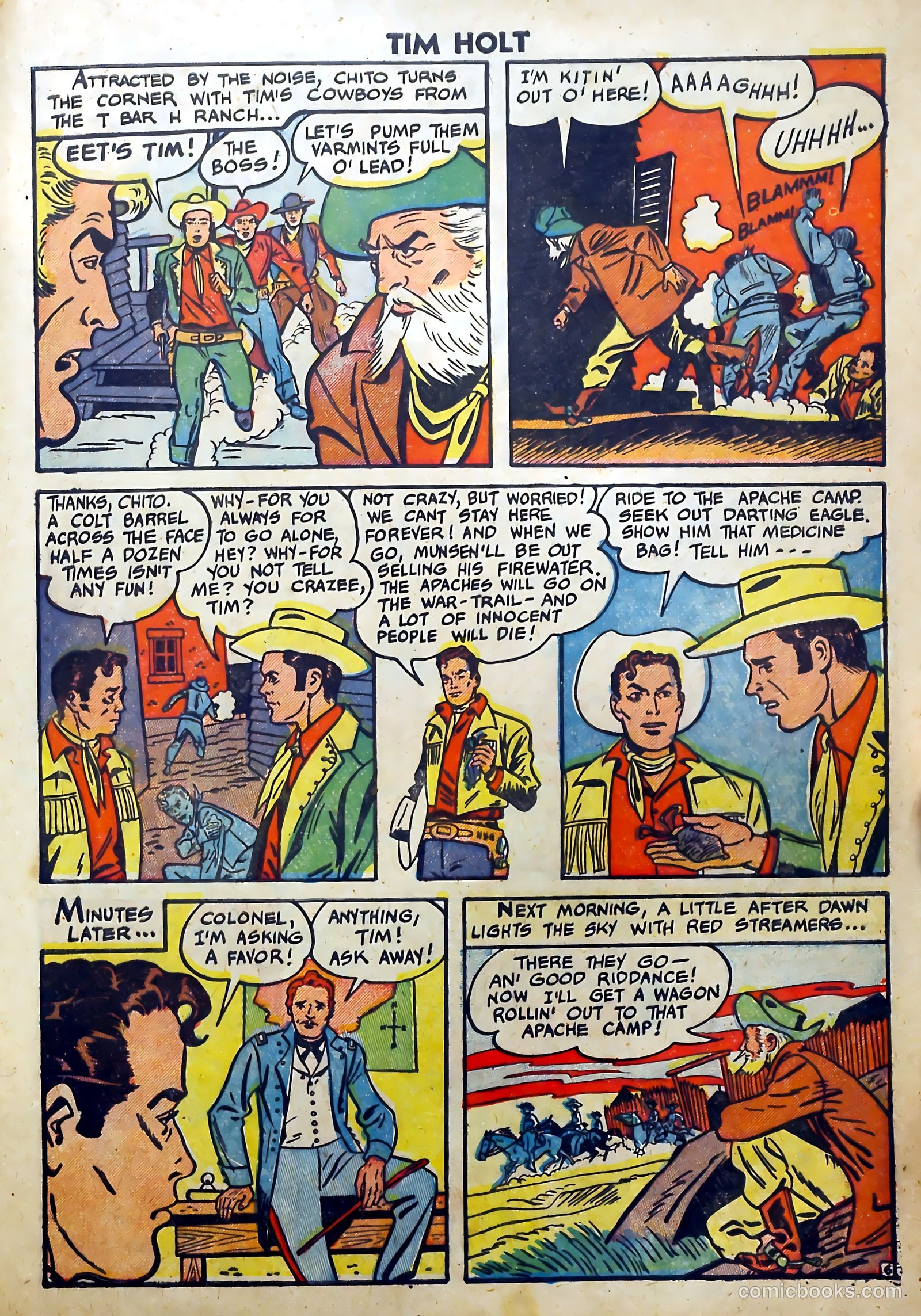 Tim Holt #5 (1949) — page 23 of 36