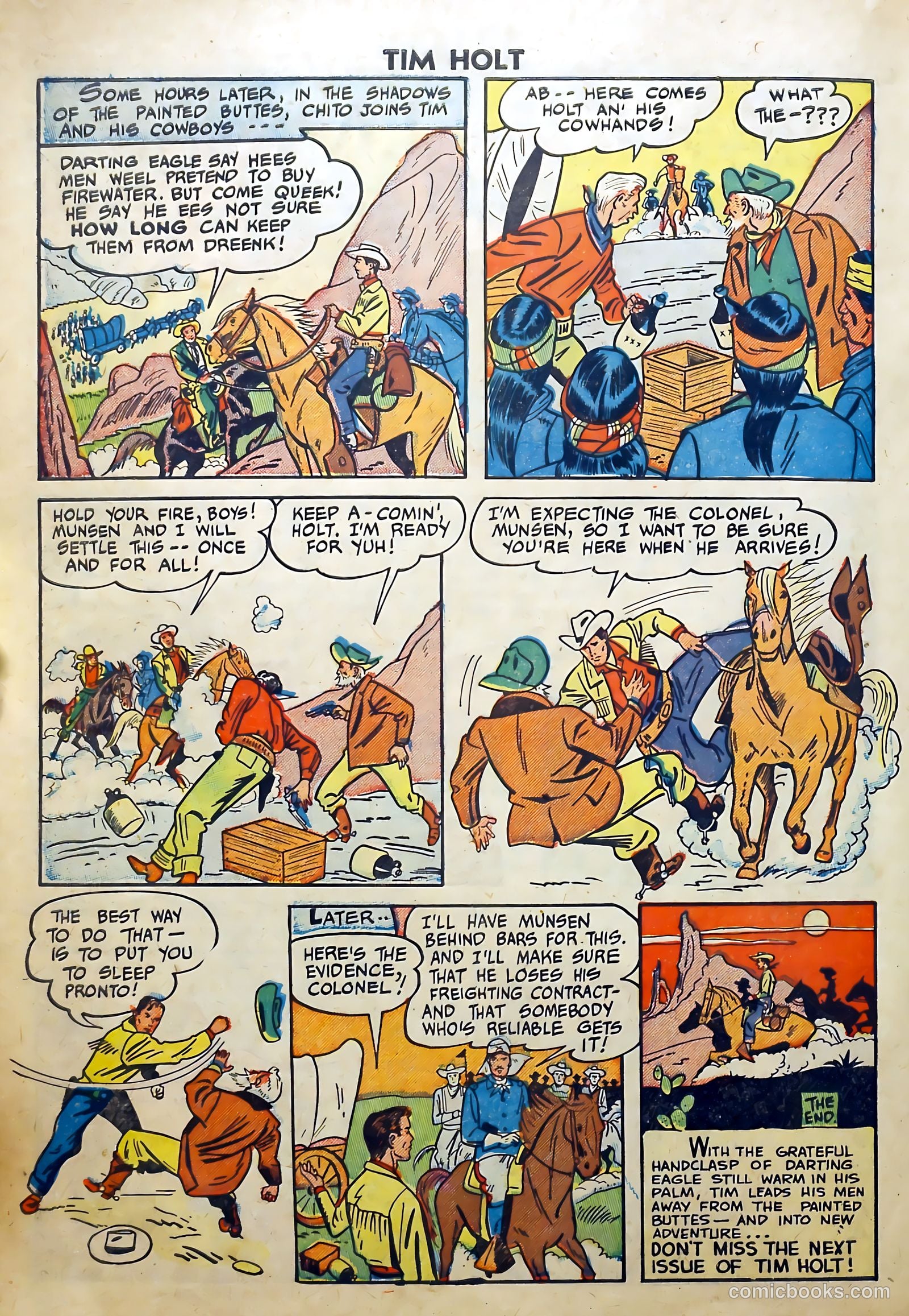 Tim Holt #5 (1949) — page 24 of 36