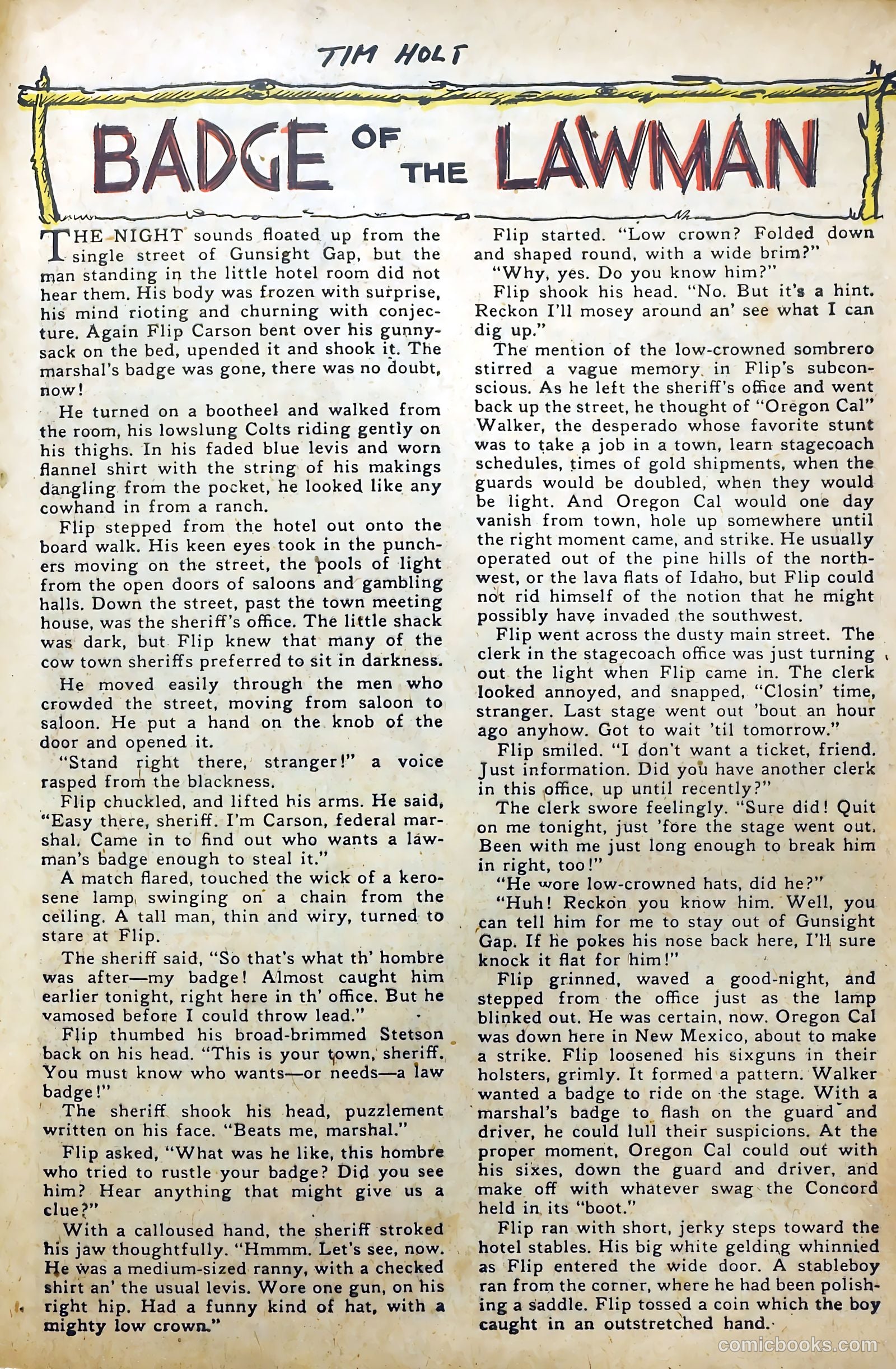 Tim Holt #5 (1949) — page 25 of 36