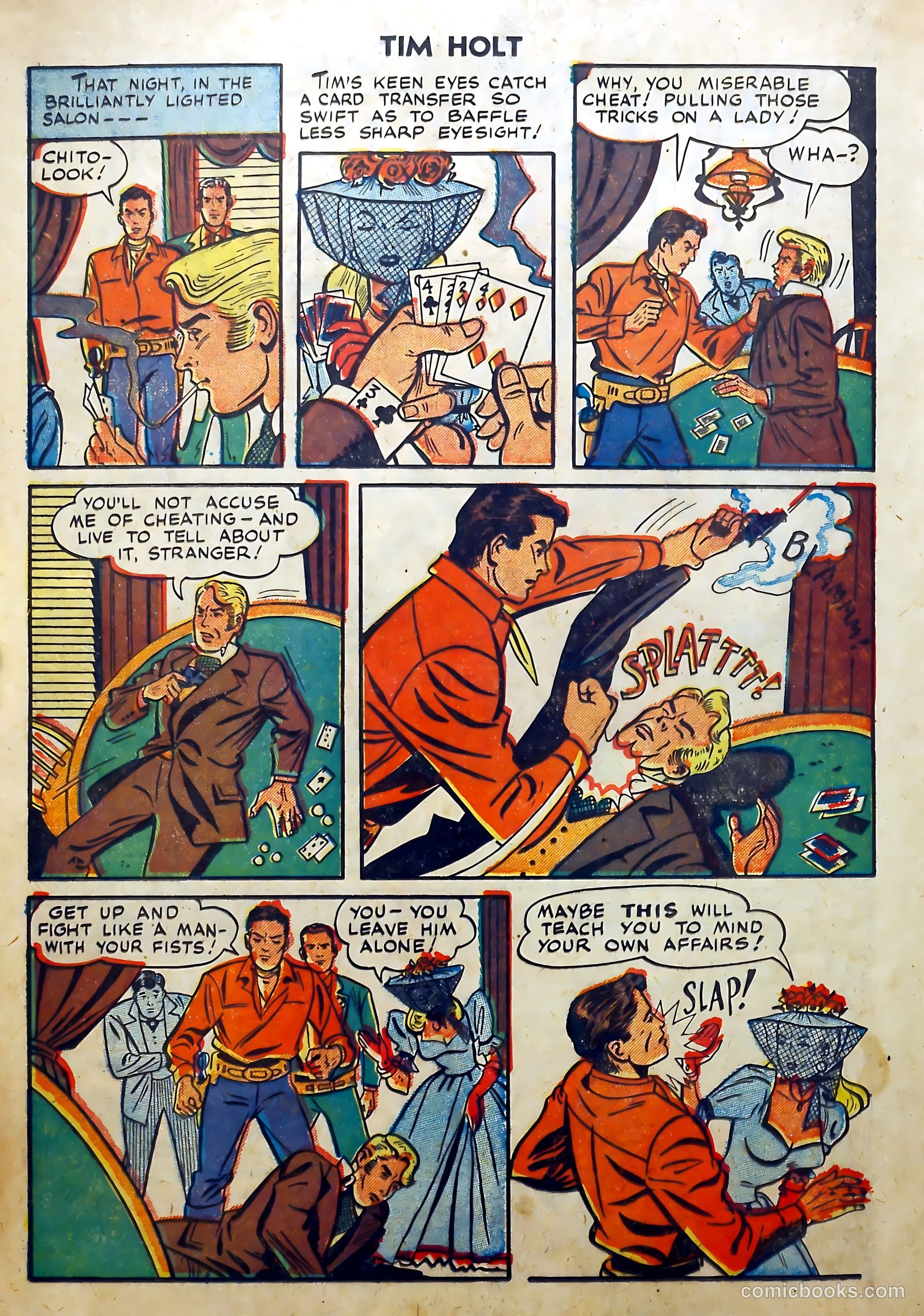 Tim Holt #5 (1949) — page 28 of 36